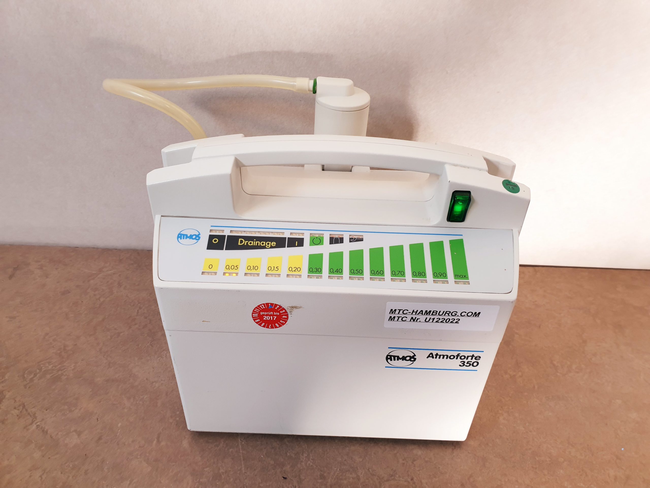Atmos Atmoforte 350 Absaugpumpe Sekretsauger Absaugung