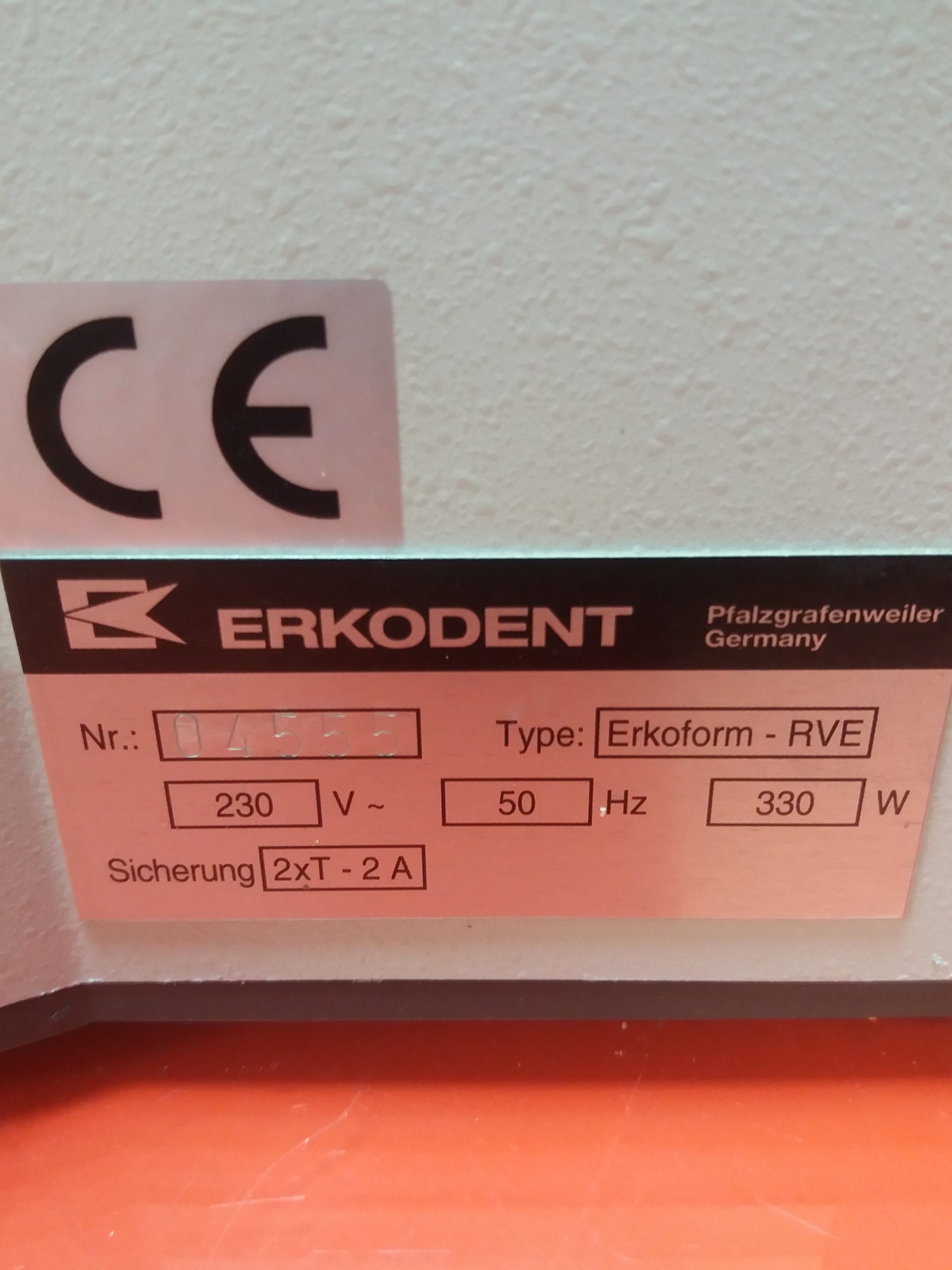 Erkodent Erkoform RVE Tiefziehgerät