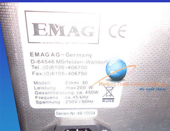 Ultraschall-Reiniger / Ultraschallreiniger EMAG Emmi 30