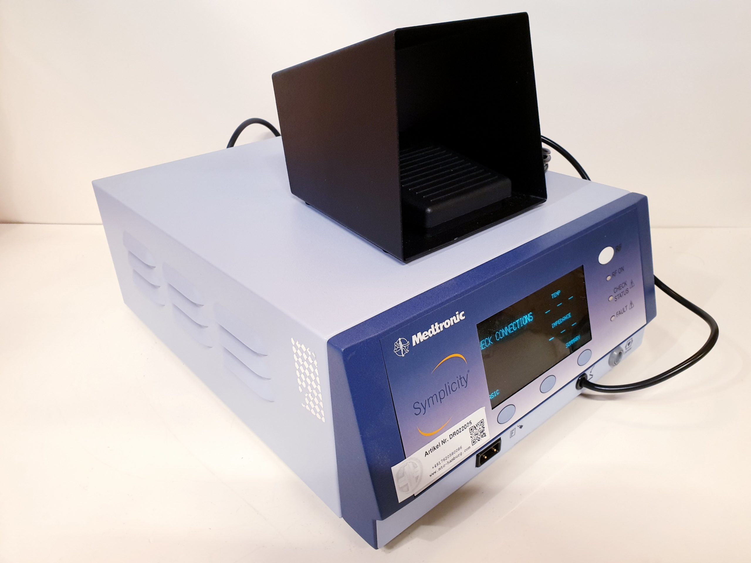 Medtronic Symplicity Generator G2 mit Fußpedal