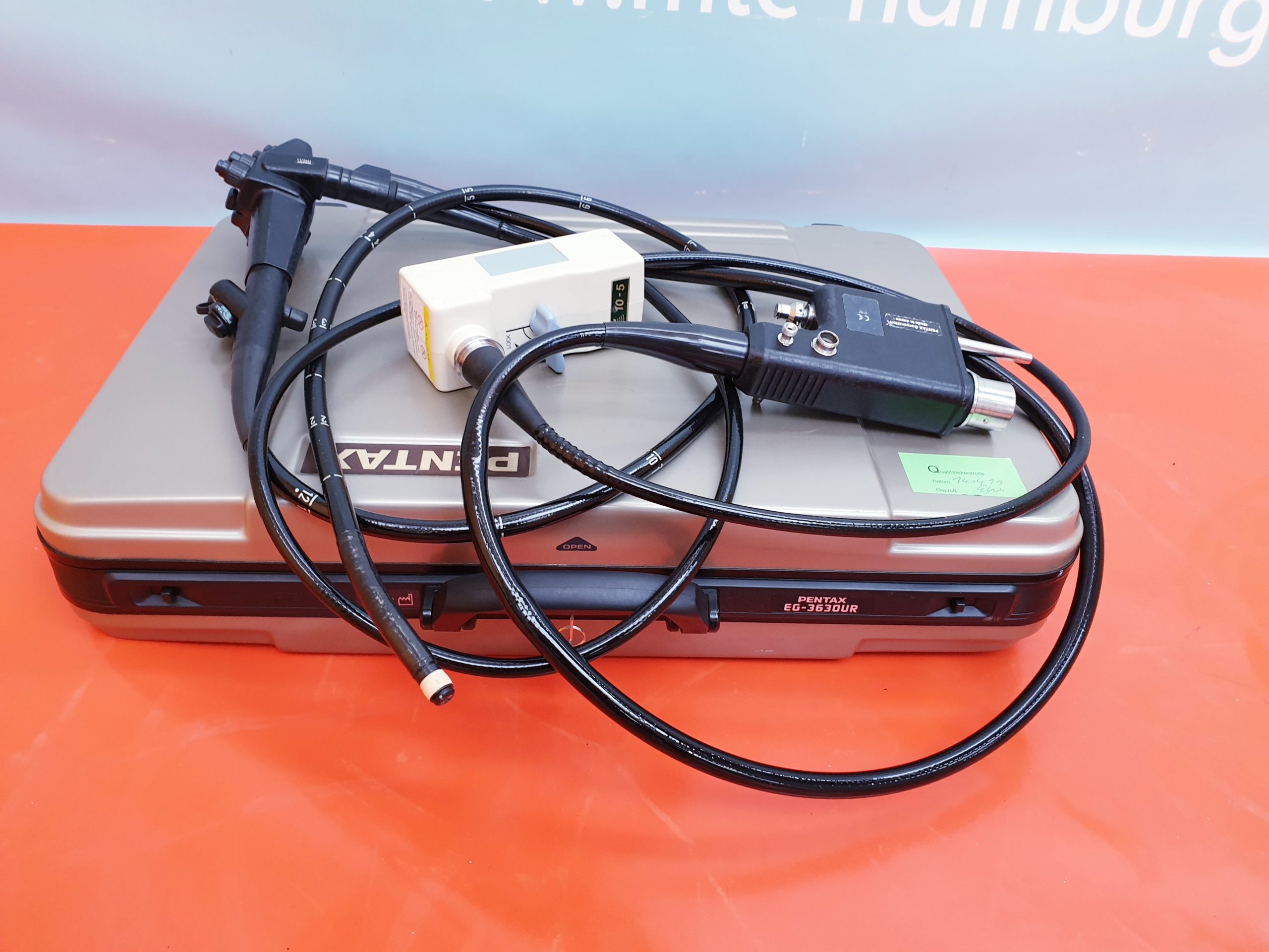 Pentax EG-3630UR // EG 3630 UR Videogastroskop Gastroscope // Ultraschallgastroskop