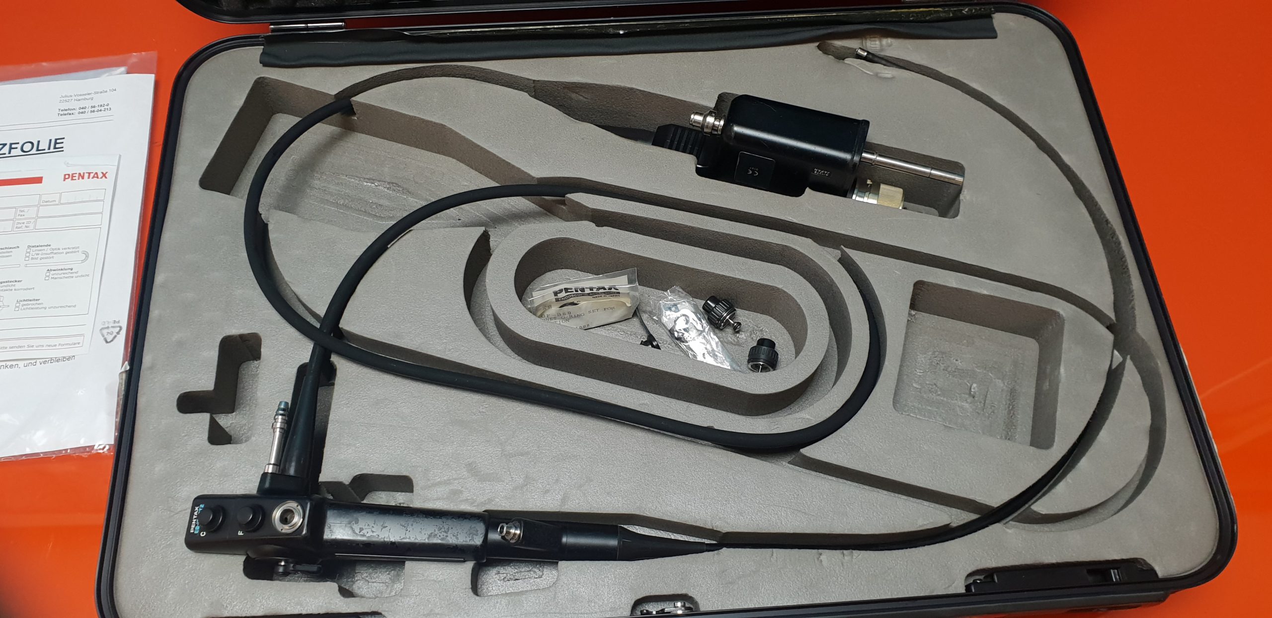 Pentax EB-1830T2 Flexible Video Endoscopy Bronchoscope // Bronchoskop