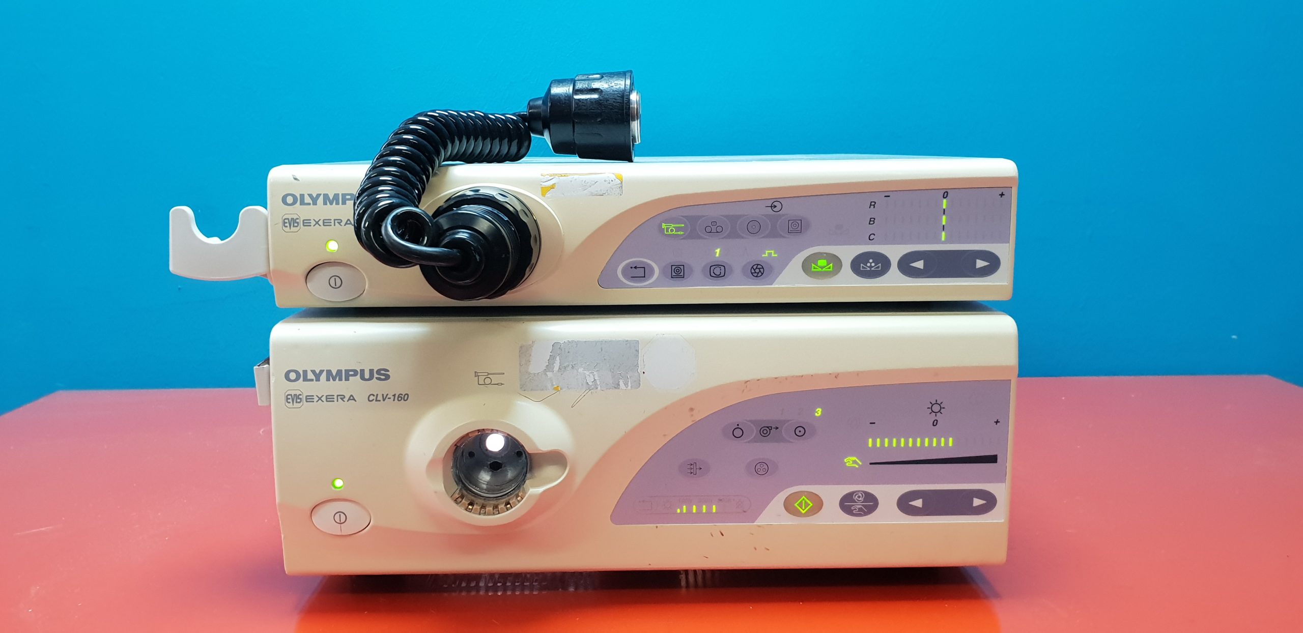 OLYMPUS EVIS EXERA CV-160 , CLV-160 inkl. Pigtail MAJ 843