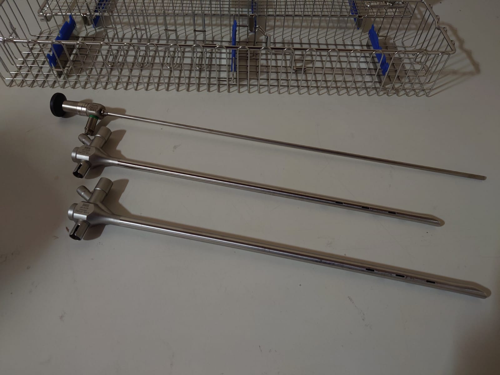 Karl Storz 10320AA // 10322 AA 0 Grad Laparaskop + 10318CP + 10318BP / 7.5 Cm & 8.5Cm