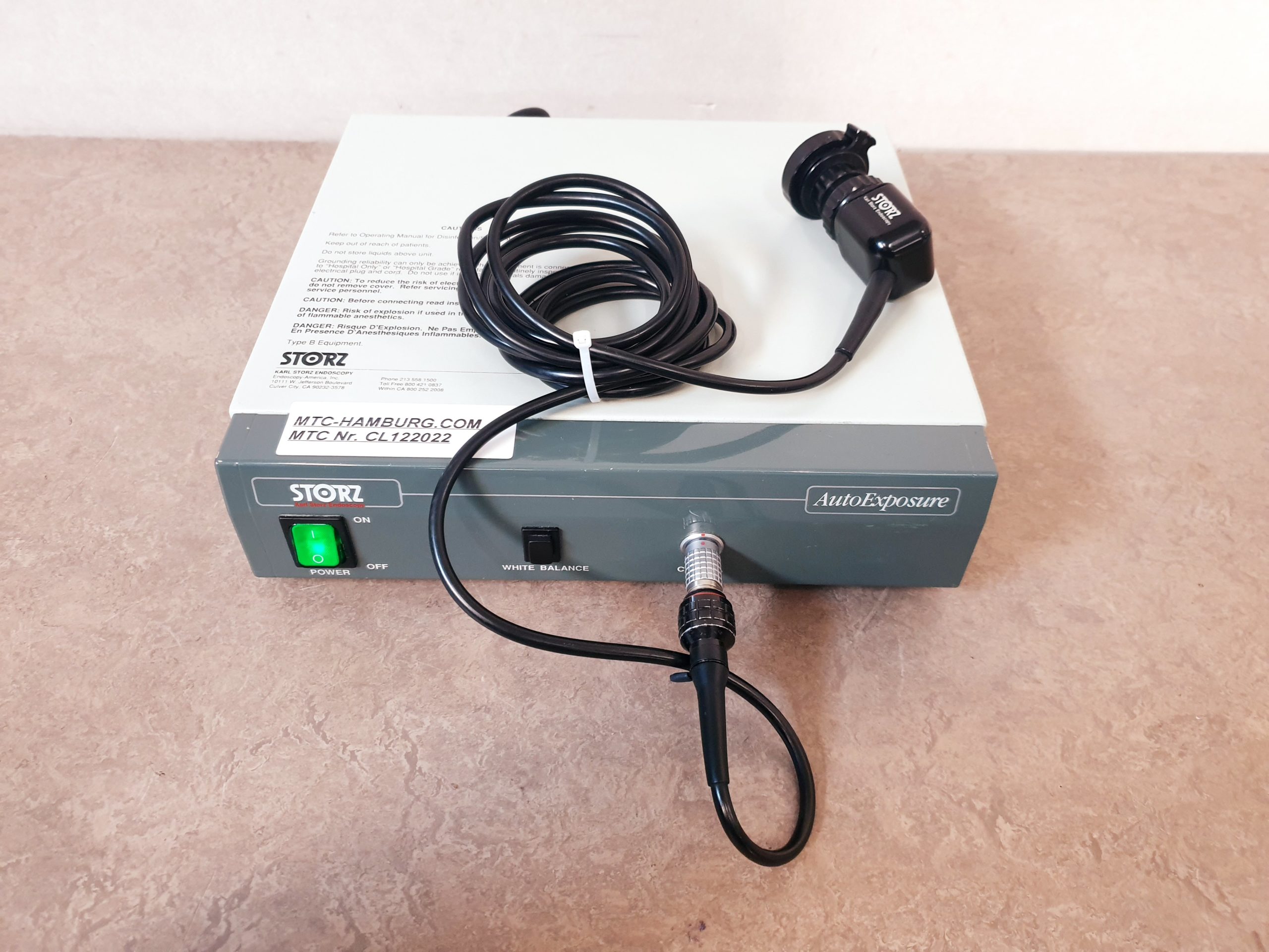 Karl Storz 9050 PB AutoExposure Kamera Steuergerät + Kamerakopf