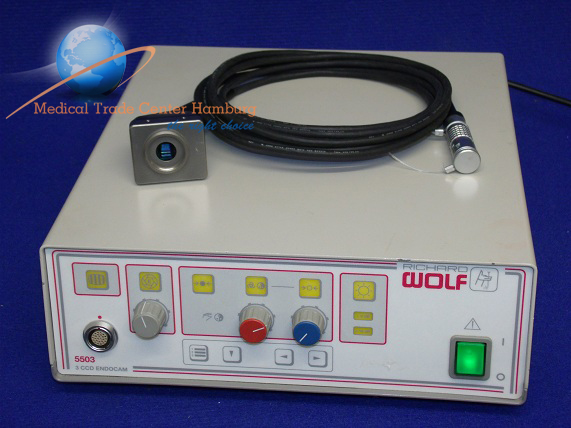 Richard Wolf 5503 3CCD Prozessor mit 5503.001 Kamerakopf