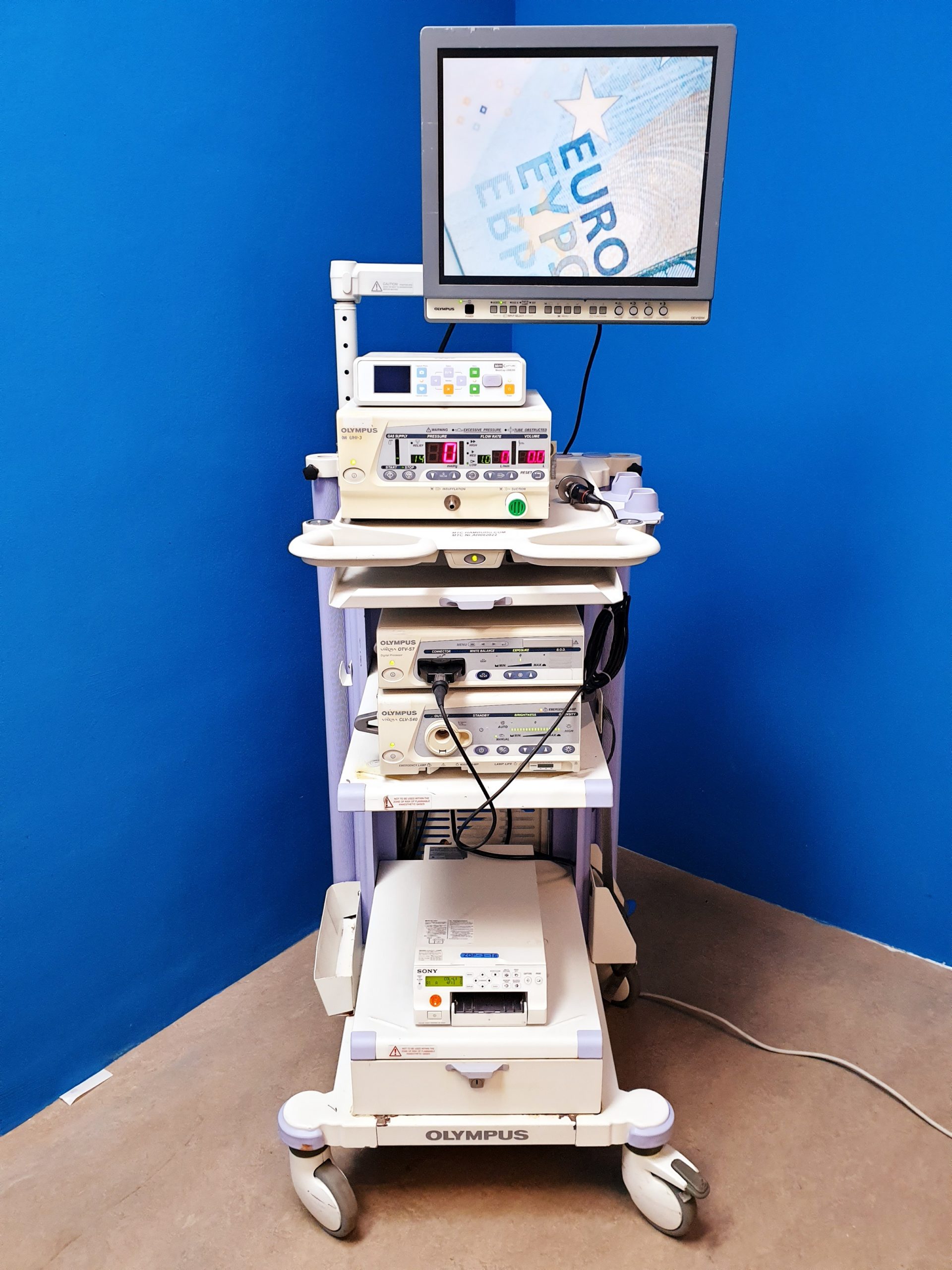 Olympus Turm- OTV-S7- USB-2000 – CLV-S40 – UHI-3 – UP-25MD – OEV-191H