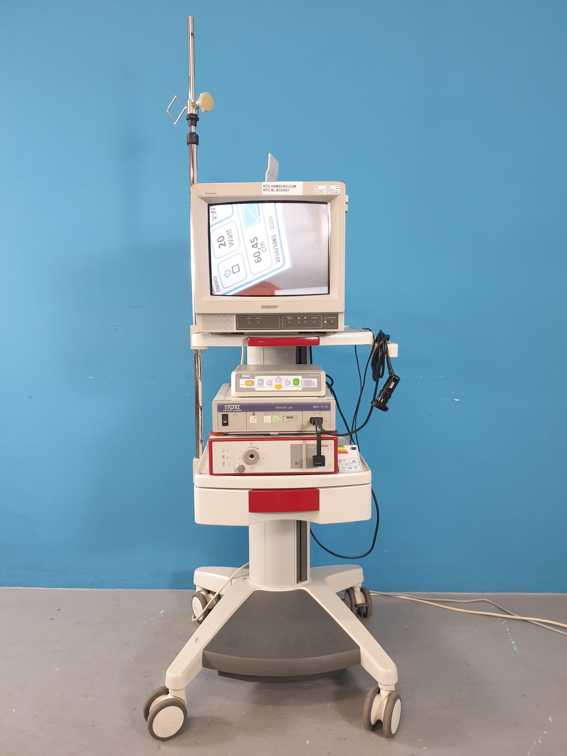 Endoskopieturm // Storz Endoskope 211020// Medi Cap USB100// Sony Monitor 6001711// Richard Wolf 5000174180