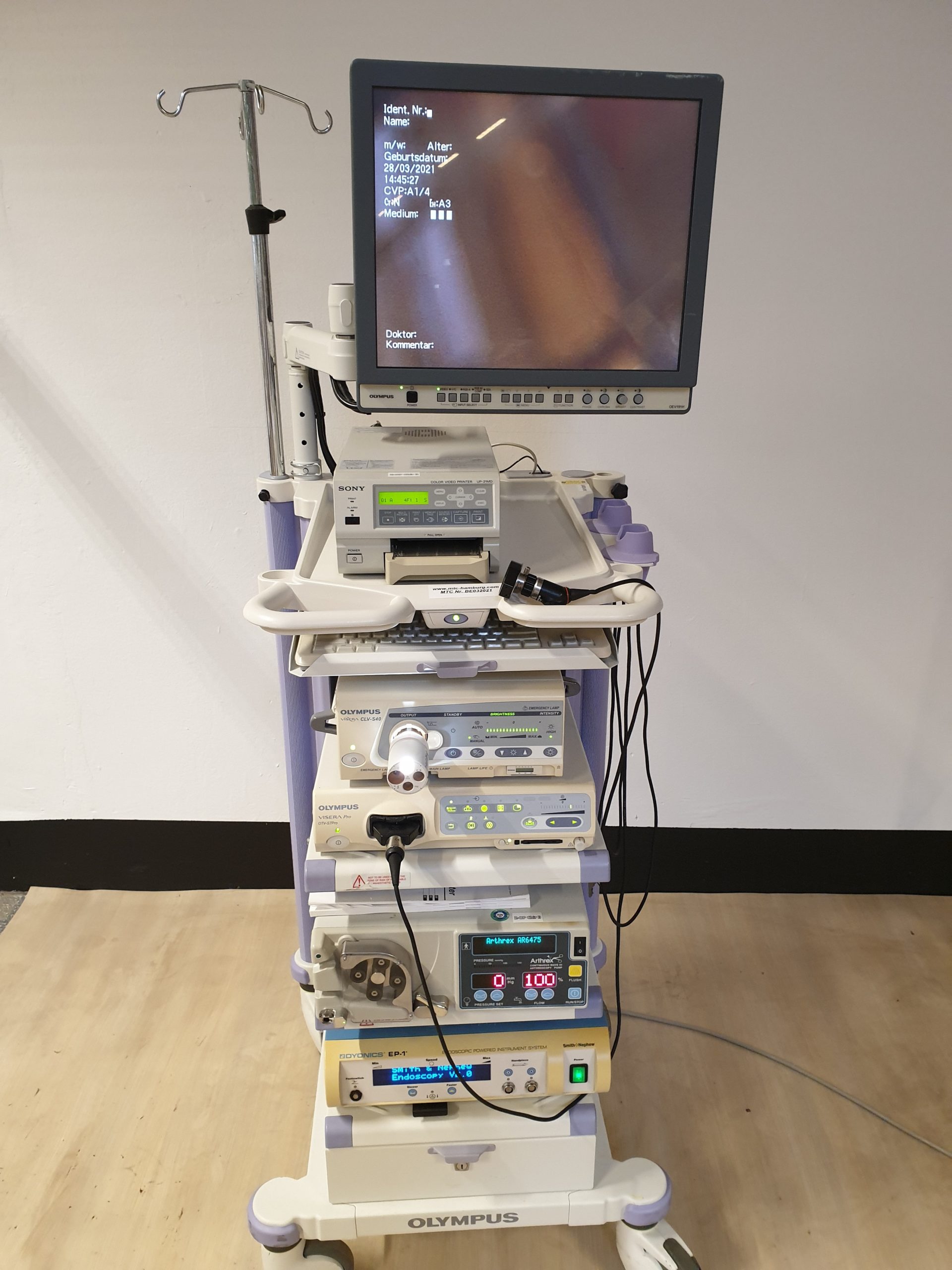 Olympus OTV-S7PRO CLV-S40 Arthrex R-6475 EP-1 + ….