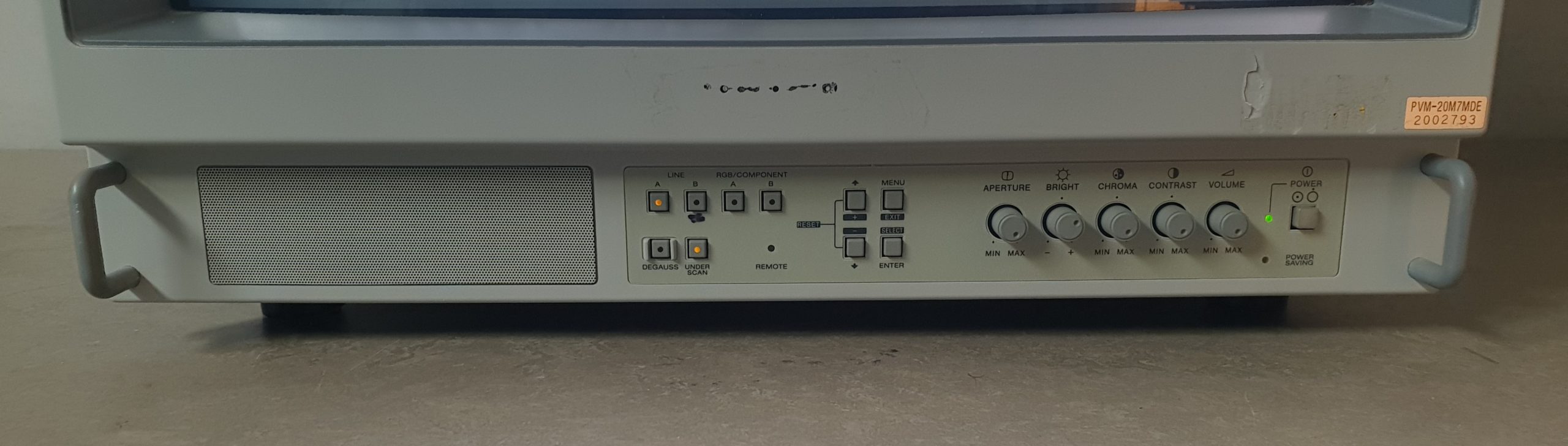 Sony Monitor PVM-20M7MDE Videomonitor Trinitron CRT Monitor-Endoskopie