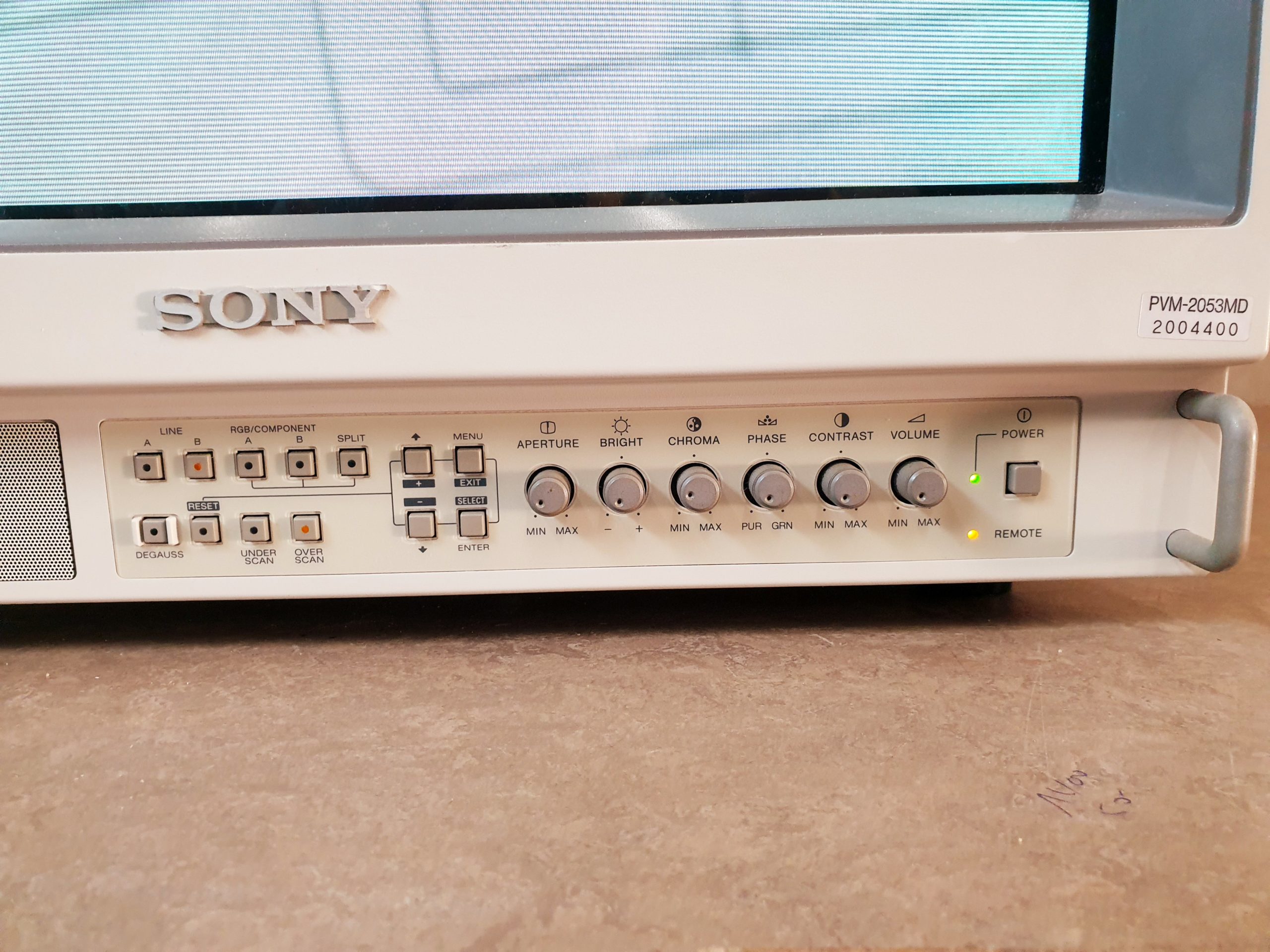 SONY PVM-2053MD 20′ Videomonitor