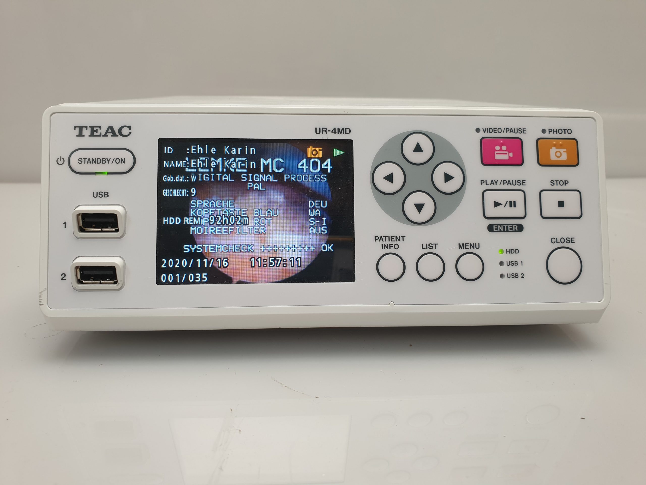 Teac UR-4MD HD medical Imaging Recorder