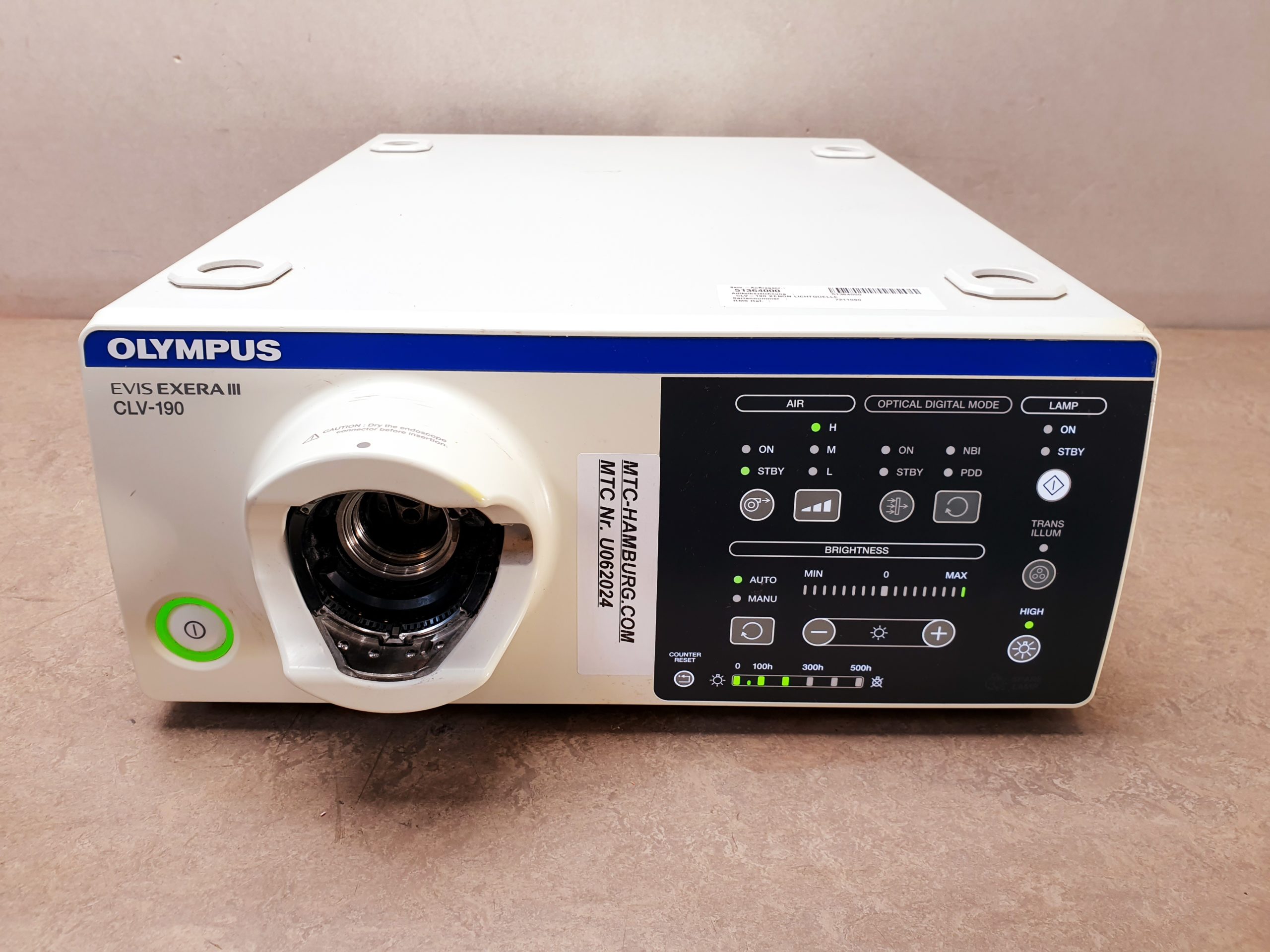 Olympus EVIS EXERA III CLV-190 // CLV190 Light Source Licht Quelle für die Endoskopie