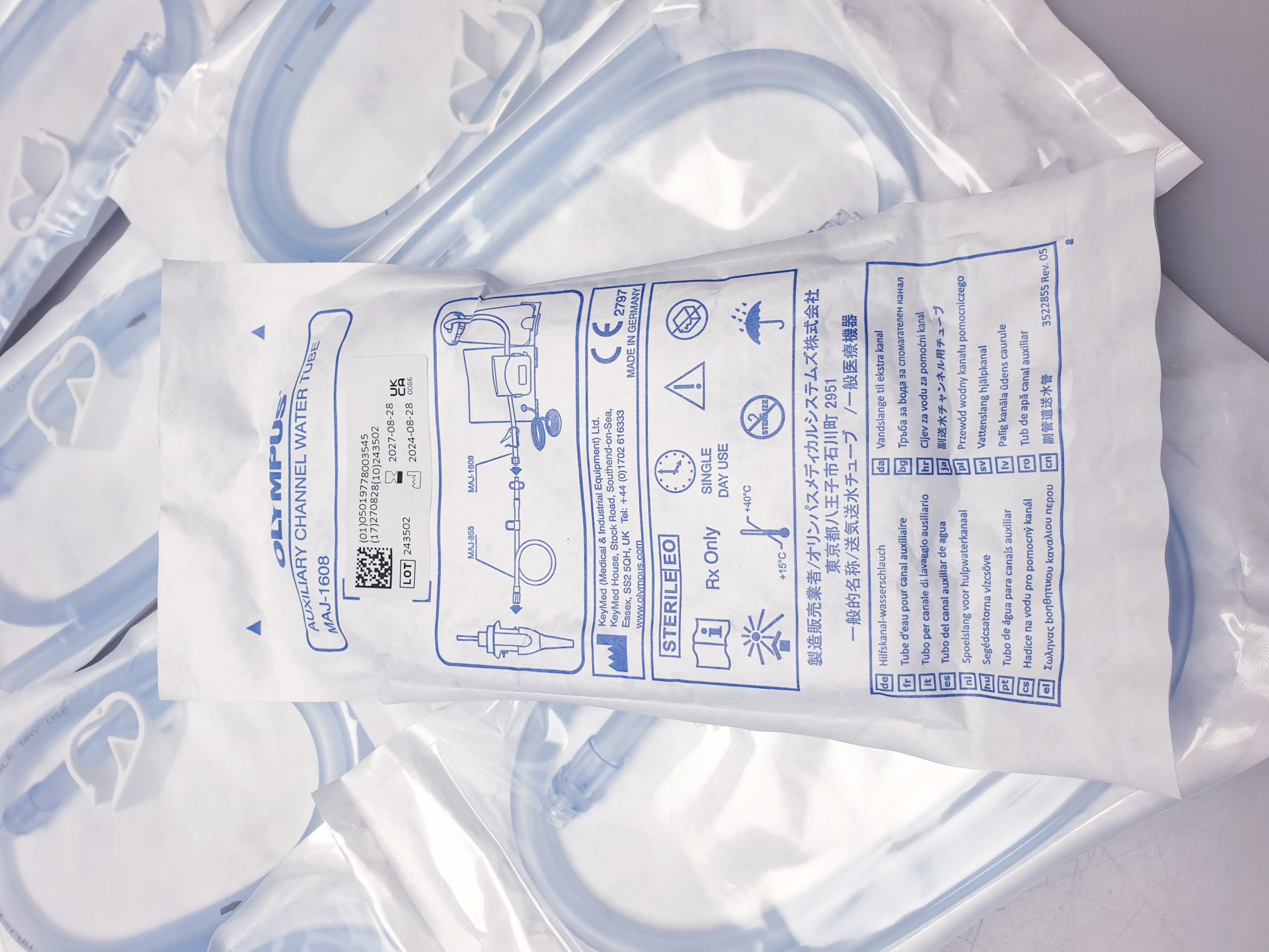 10 x Olympus MAJ-1608 Instr Channel Water Tube OFP-2 Biopsy Irrigator thumbnail 7