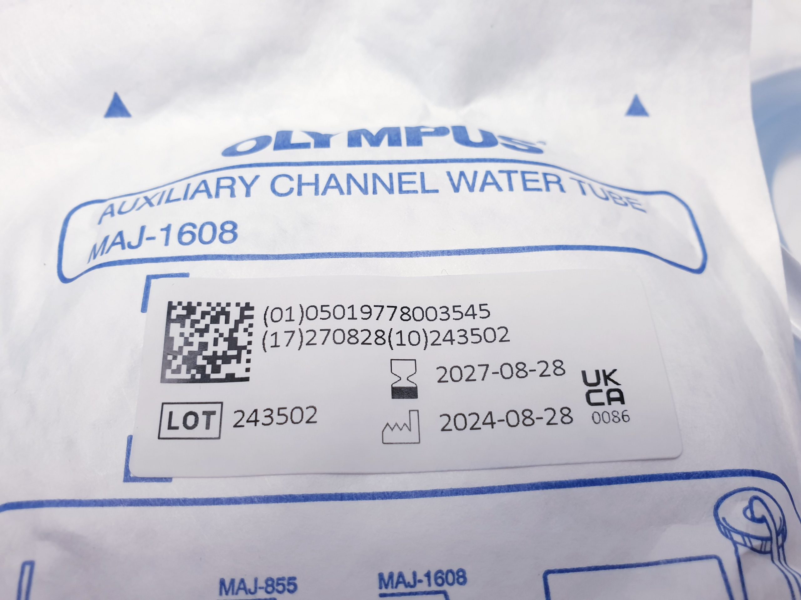 10 x Olympus MAJ-1608 Instr Channel Water Tube OFP-2 Biopsy Irrigator thumbnail 8