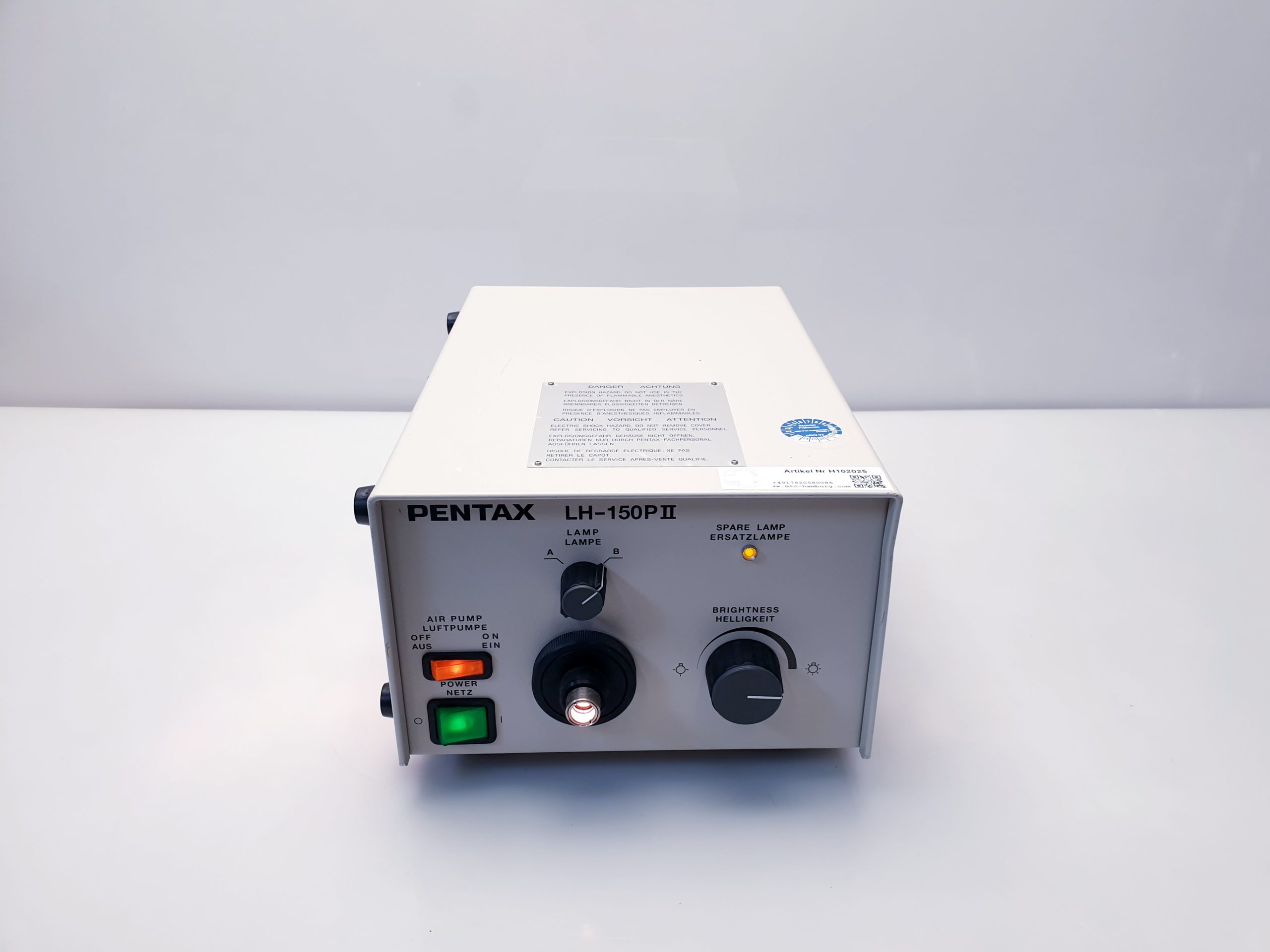 Pentax LH-150 P II Kaltlichtquelle mit Pumpe
