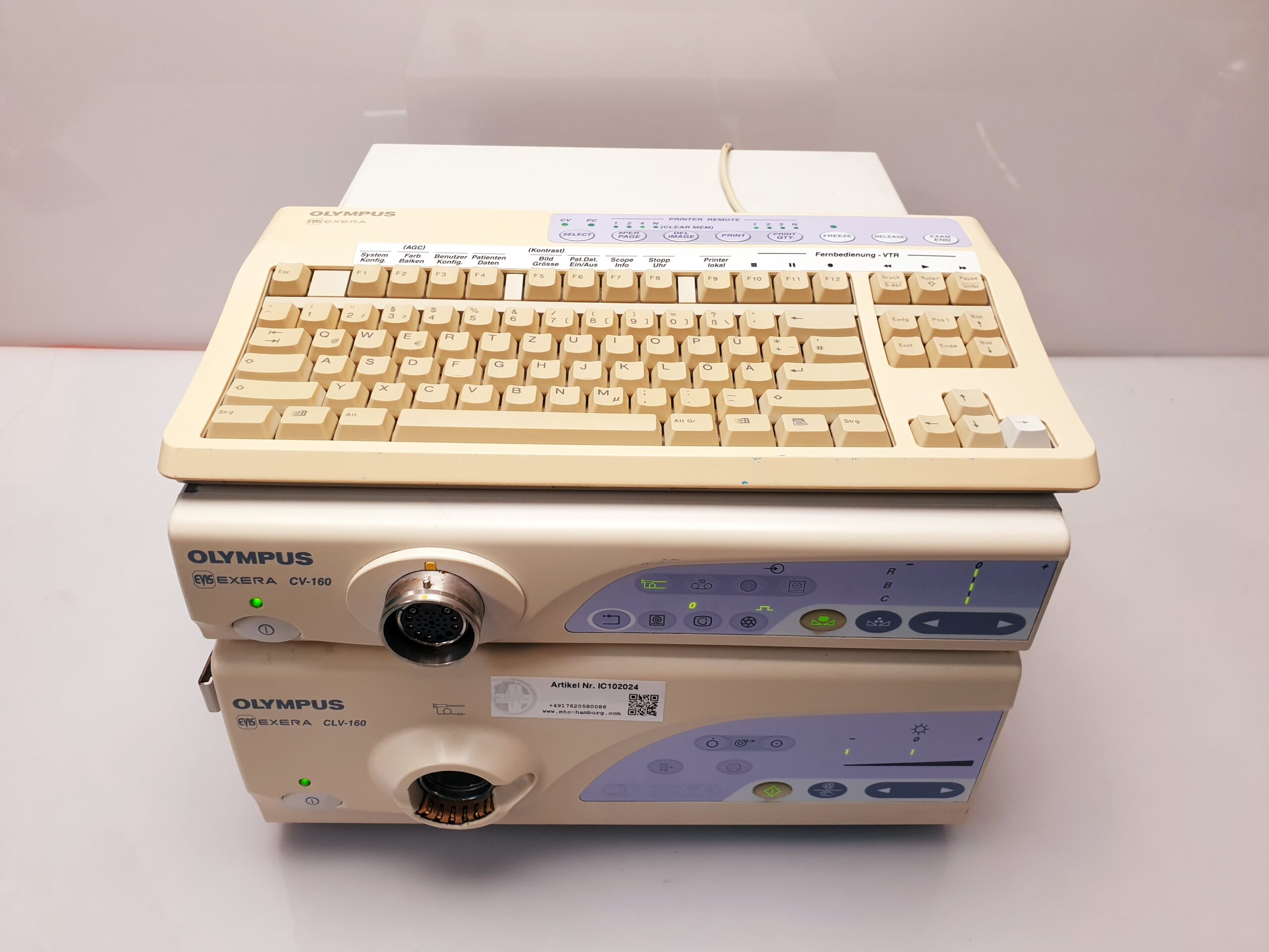 Olympus CV-160 + CLV-160 Video Endoscopy System