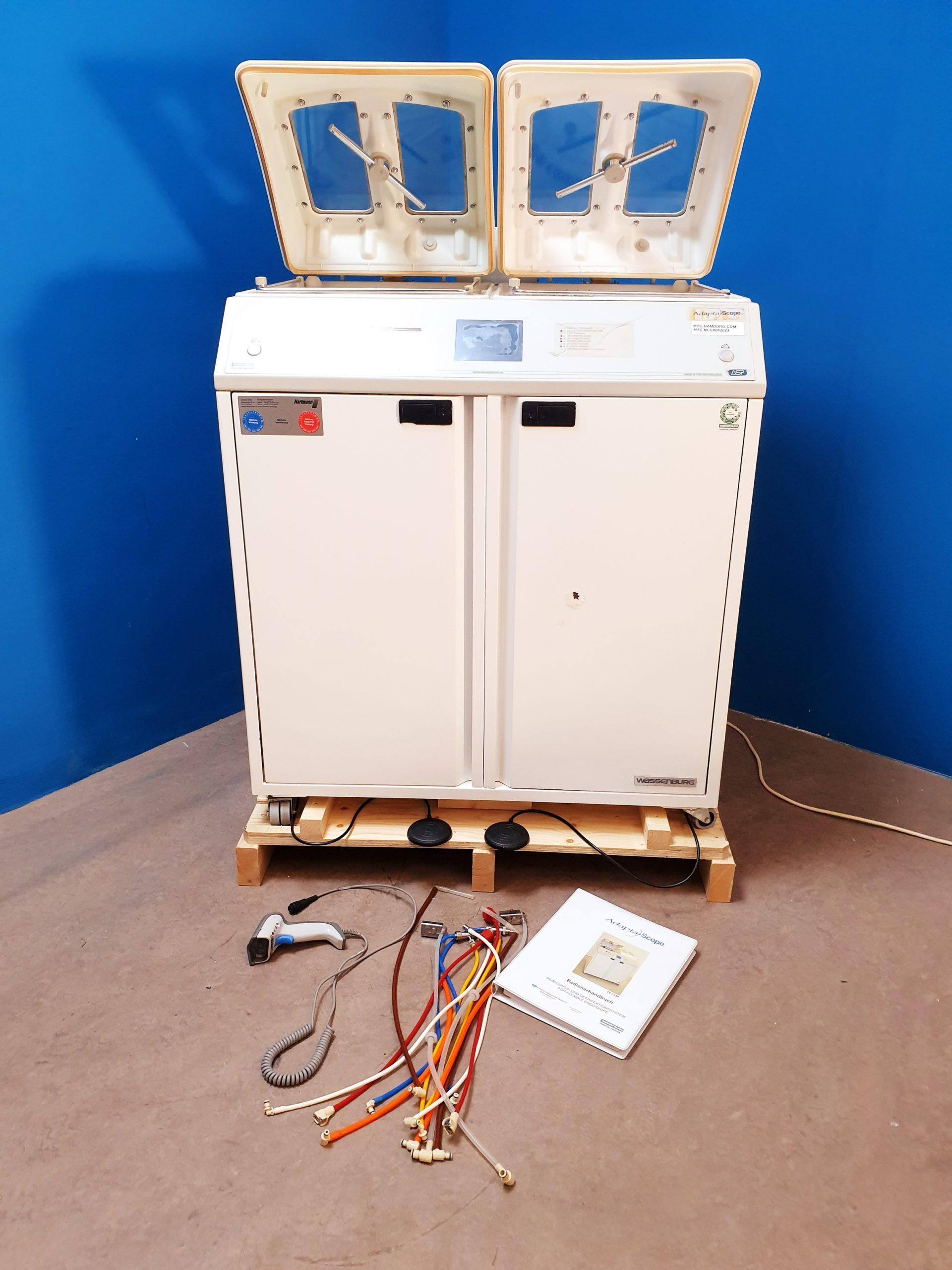 WASSENBURG ADAPTASCOPE WD440 SCOPE WASHER – Reinigungs- und Desinfektionssystem für flexible Endoskope