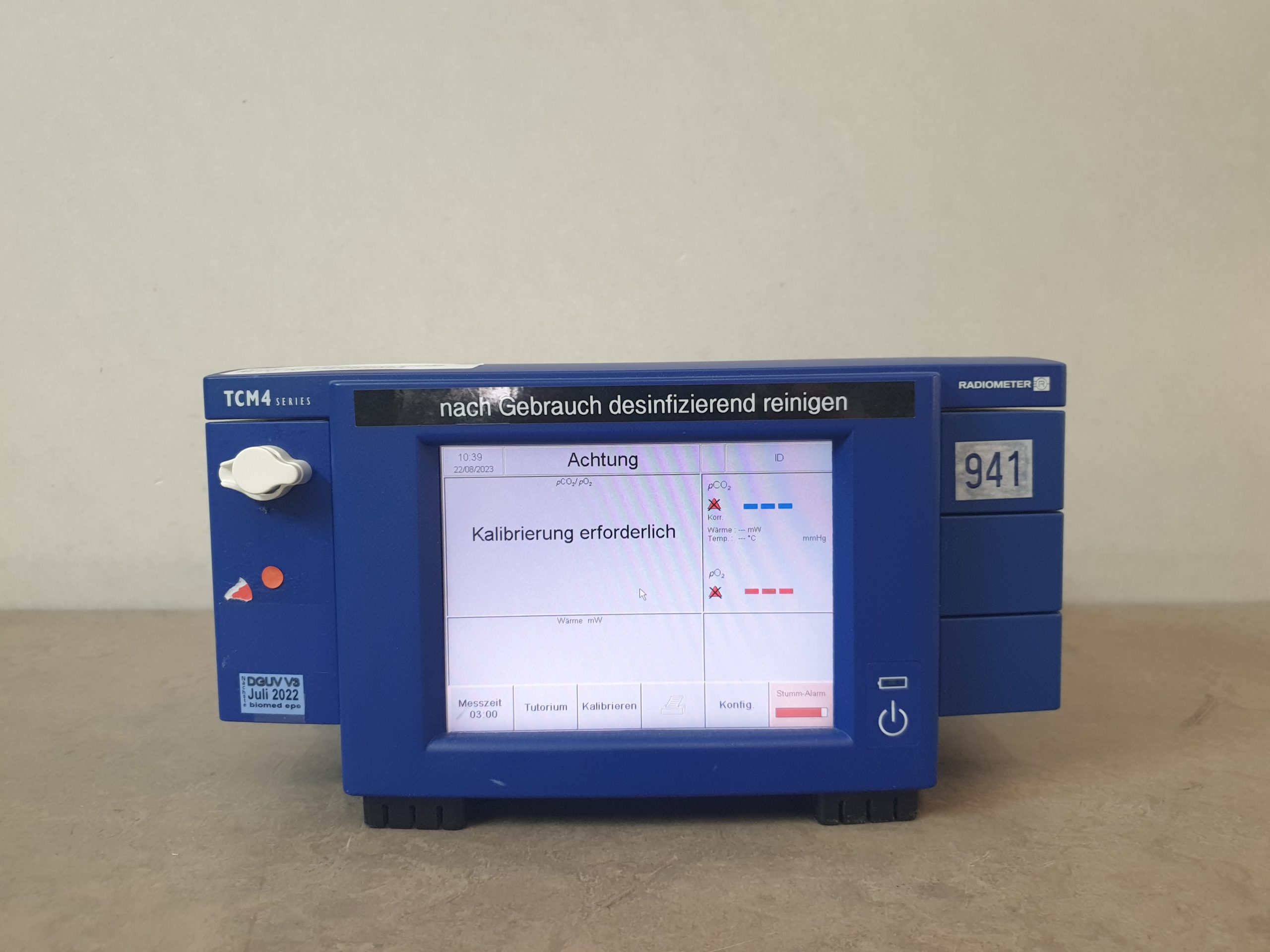 Radiometer TCM4 TCM 4 CO2-Monitor
