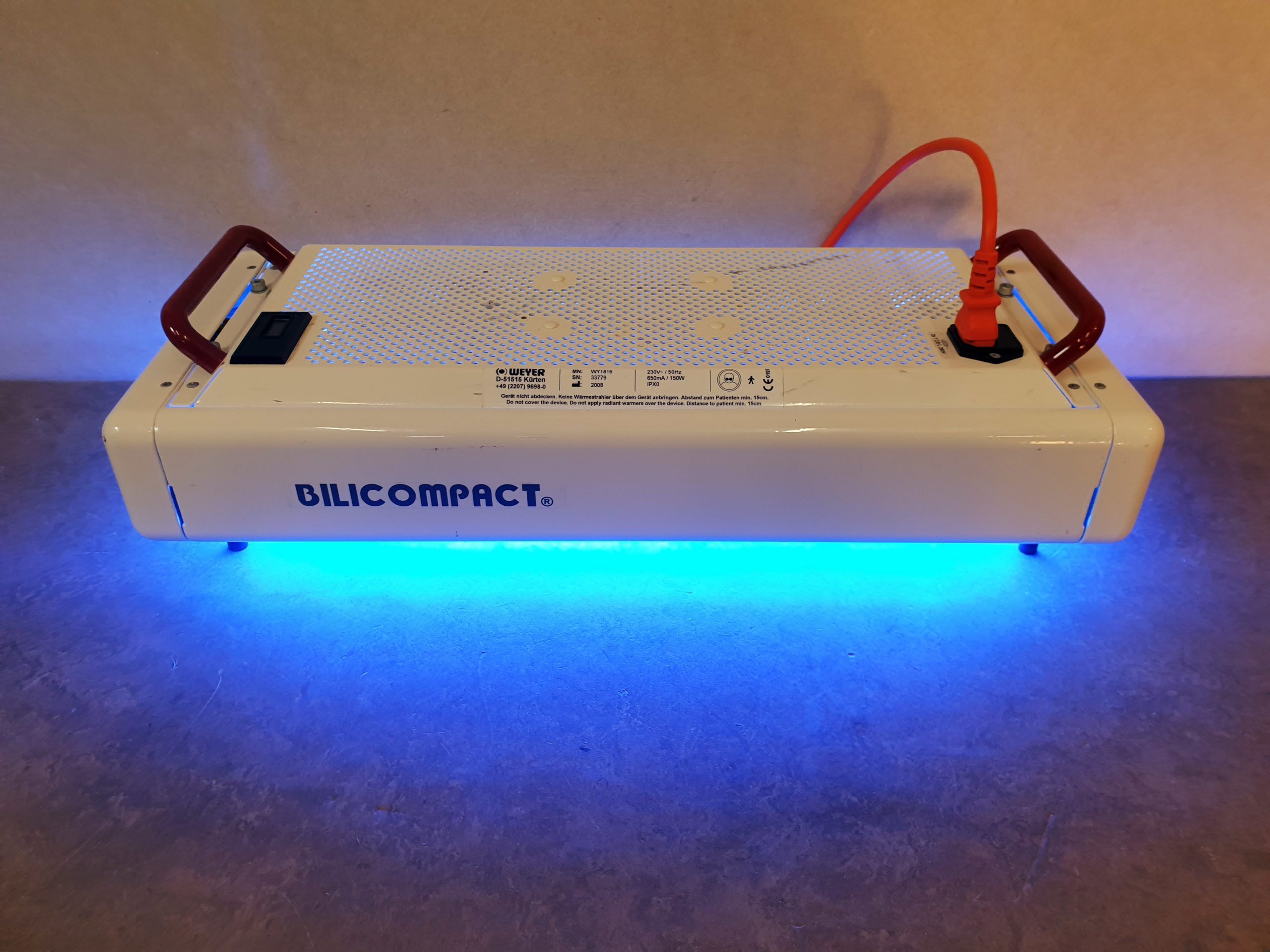 Weyer Bili Compact Phototherapielampe für Neugeborene