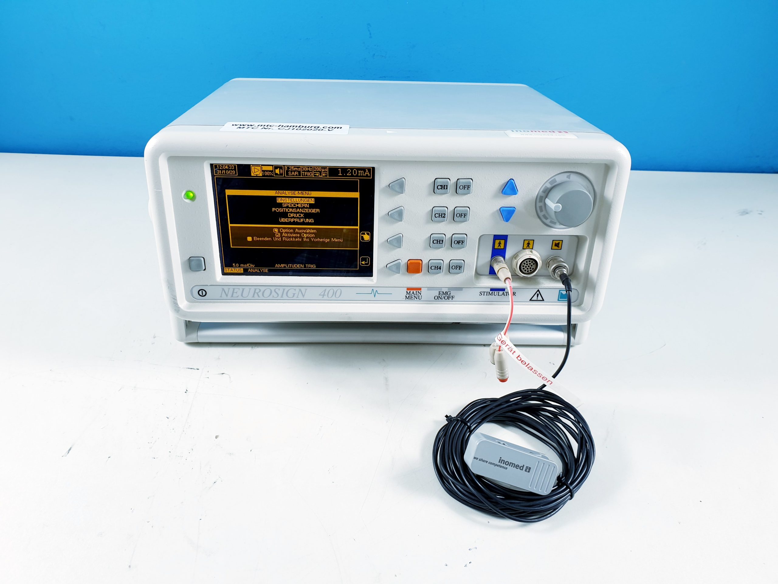 MEDTRONIC Magstim Neurosign 400 Nerve Stimulator