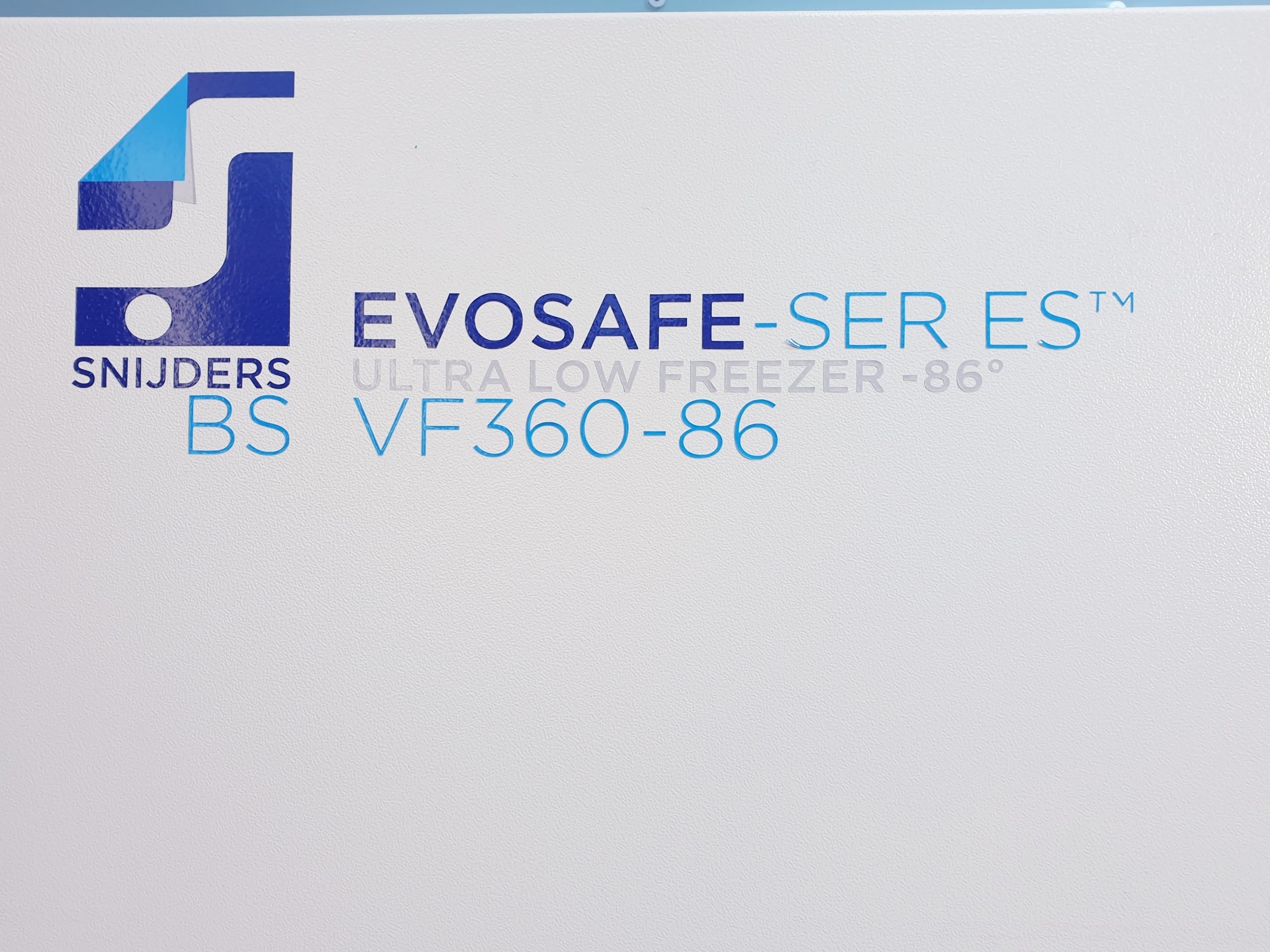SNIJDERS EVOSAFE SER-ES VF-360-86 Low temperature freezers from -45°C to -86°C