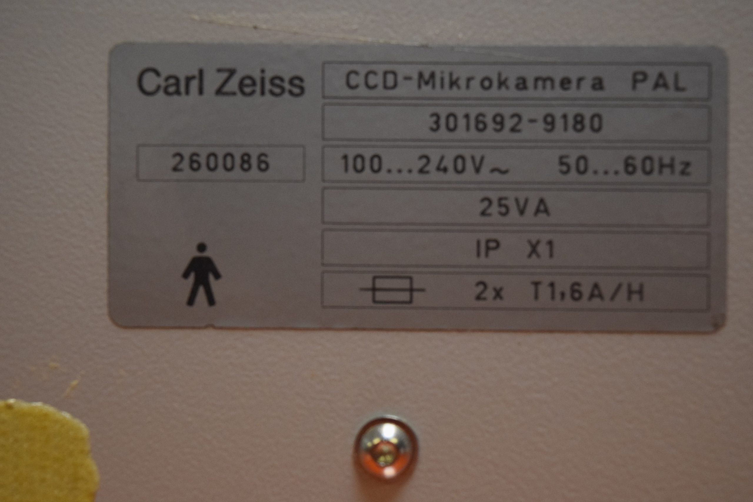 Zeiss Medilive Camera 2/10 // 2 / 10 CCD-Mikokamera