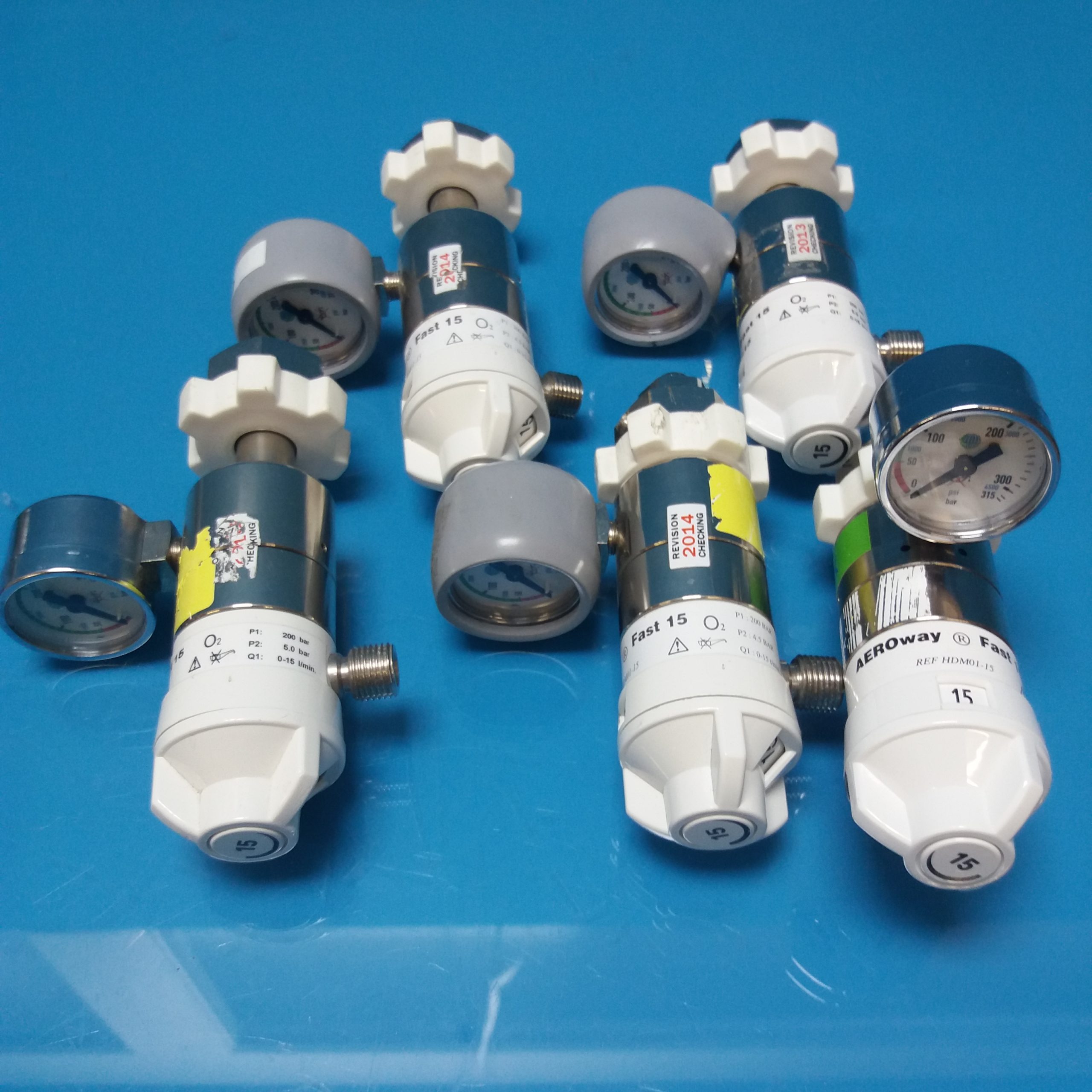 HUM GmbH AEROway Fast 5 Sauerstoffarmatur / Druckminderer