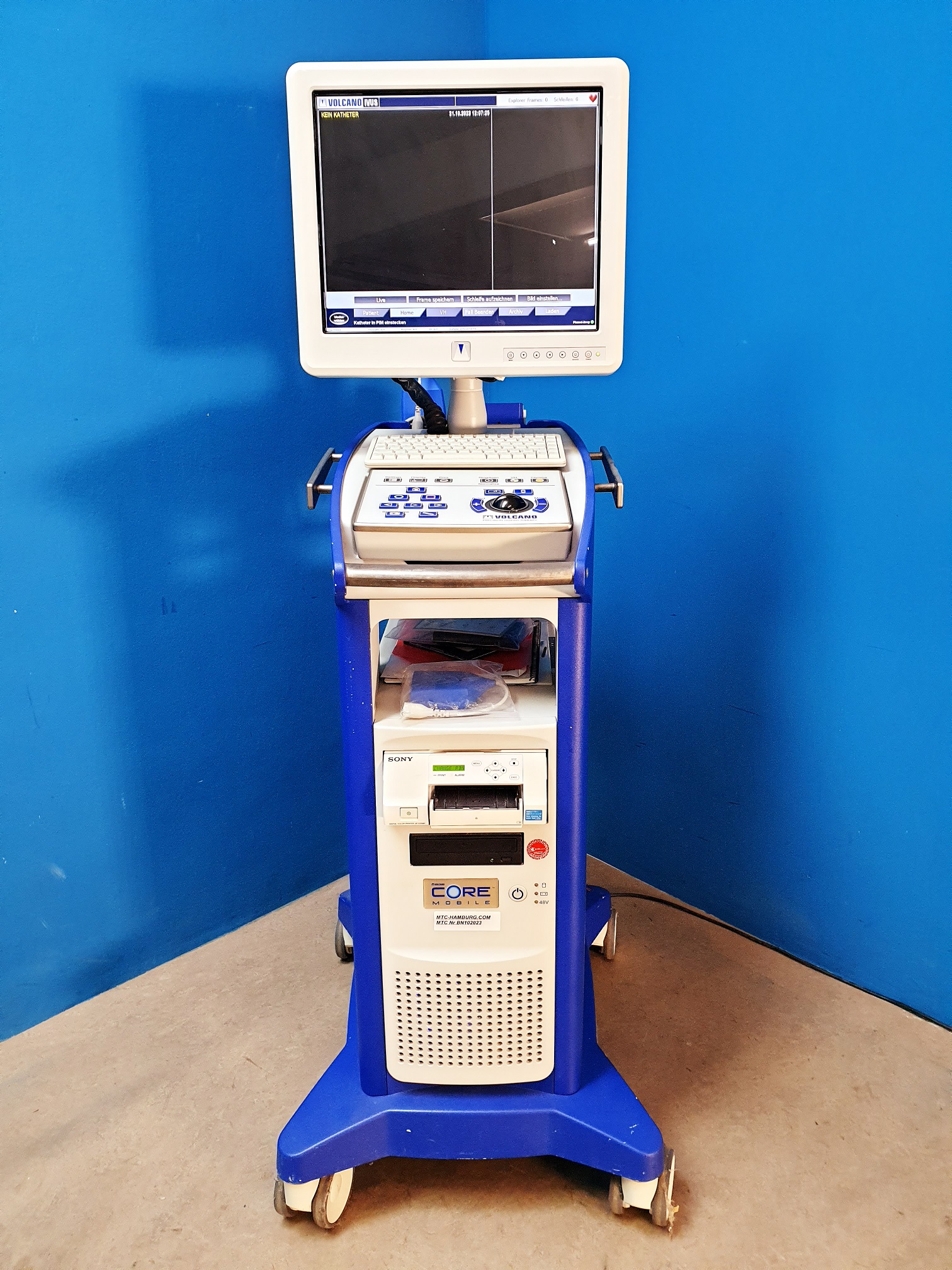 Philips Volcano Core FFRR/ iFR Mobile Precision Guided Therapy System Gerät DOM 2014