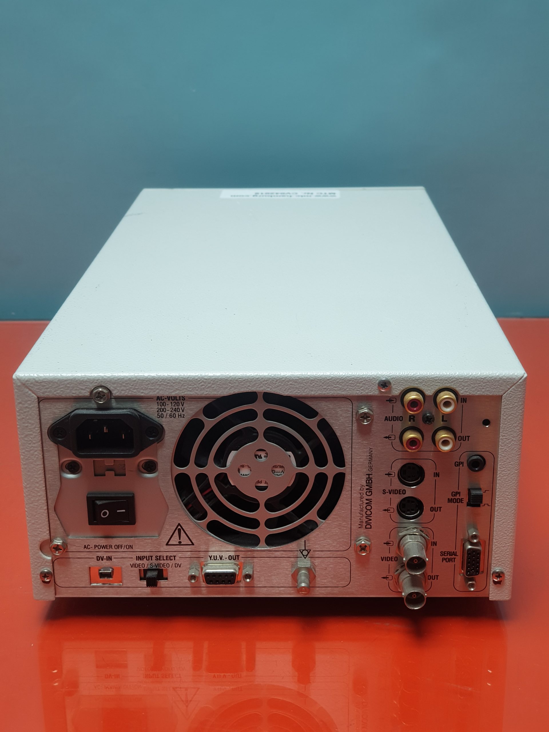 MEDISCO divicom CD-VTR160 CD Recorder