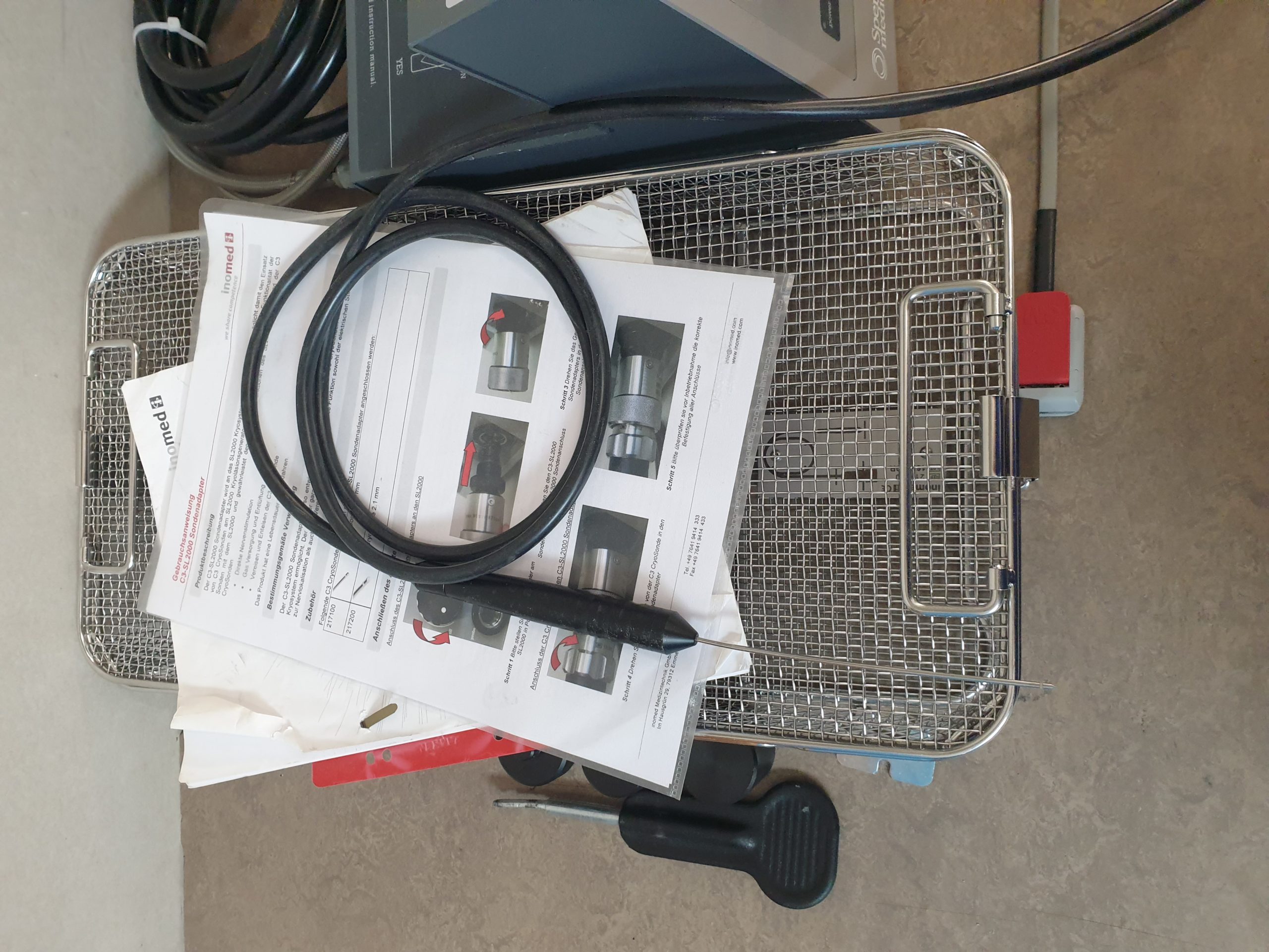 Kryodenervation SL 2000 // SL2000 Neurostat Spembly medical mit 1 Sonde 16H152