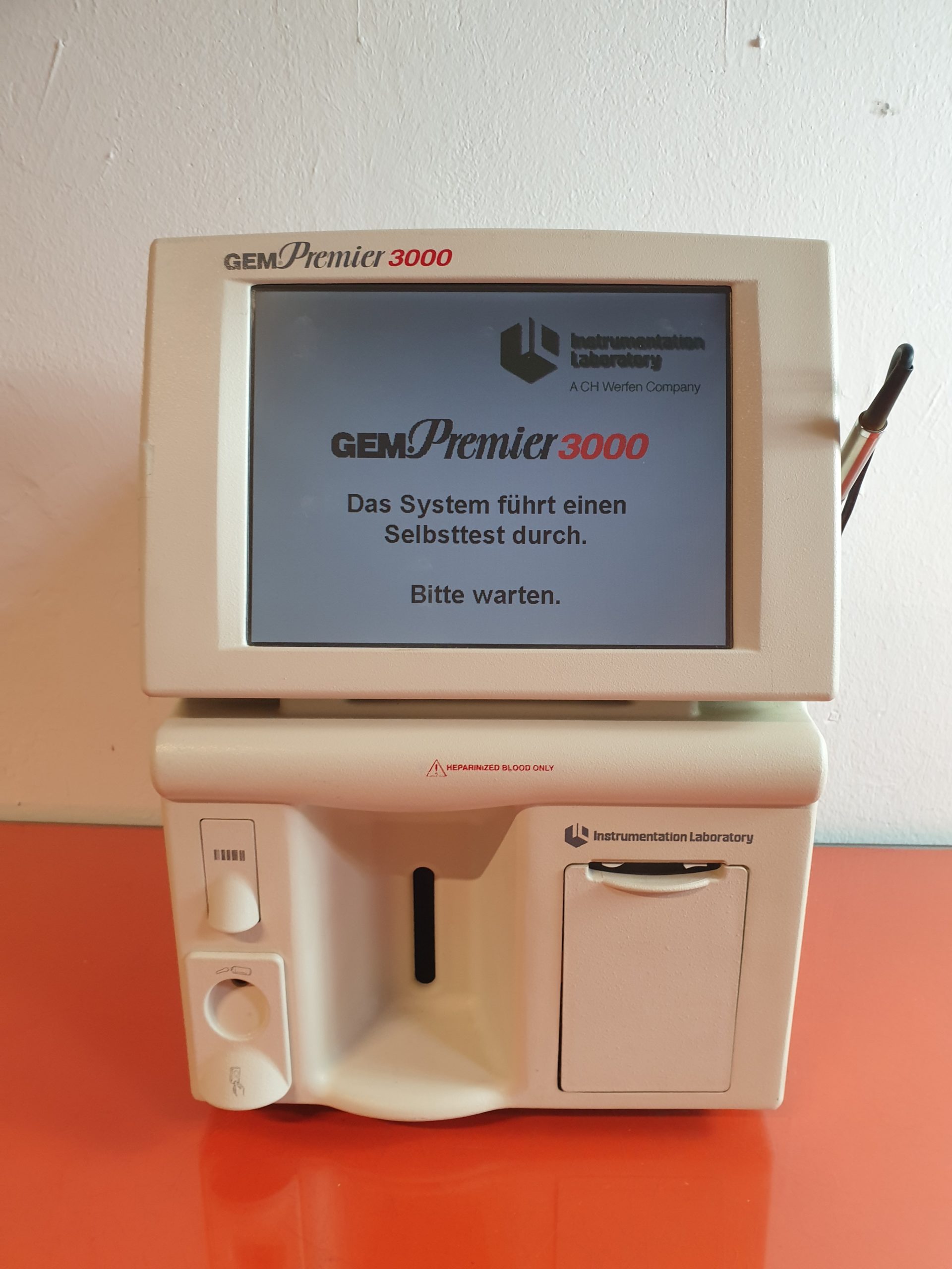 INSTRUMENTATION LABORATORY GEM Premier 3000