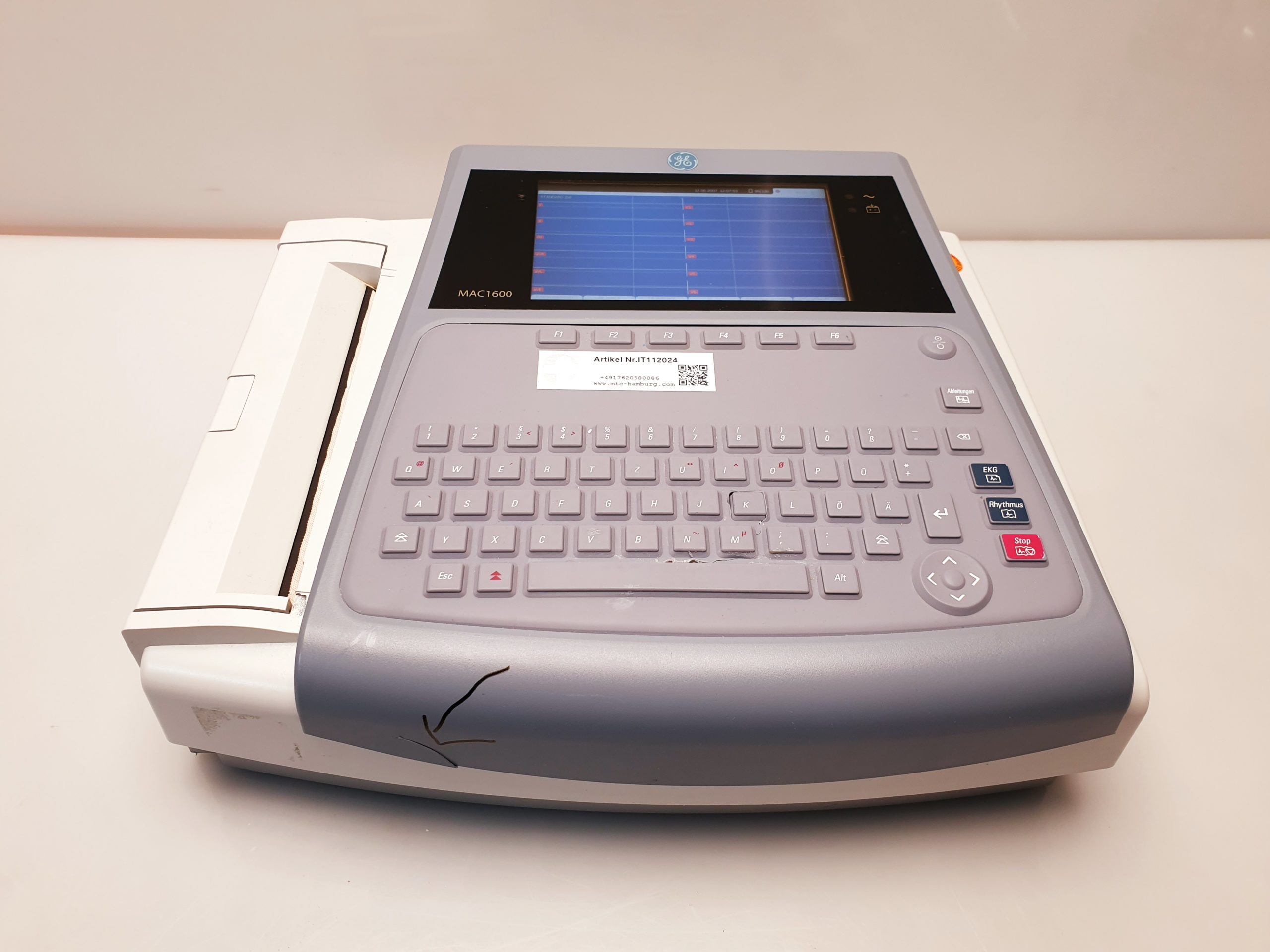GE MAC 1600 MAC1600 – Defekt
