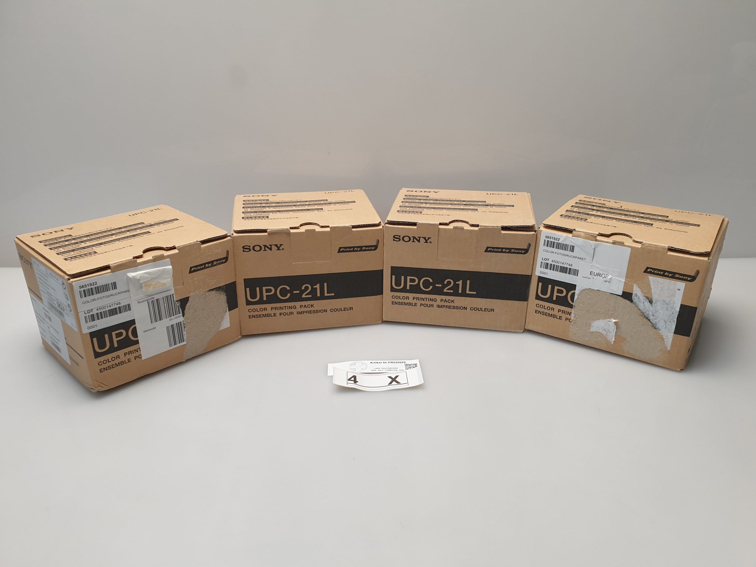 SONY UPC21L – Farbdruckpaket Color Printing-Pack