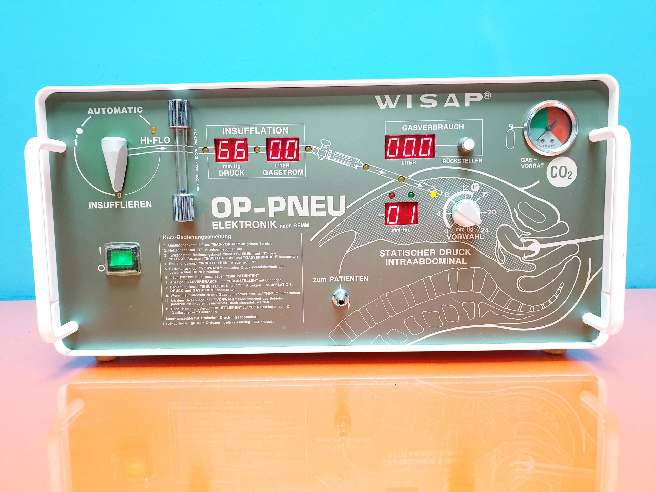 WISAP 7050 – CO2 OP-Pneu nach SEEM