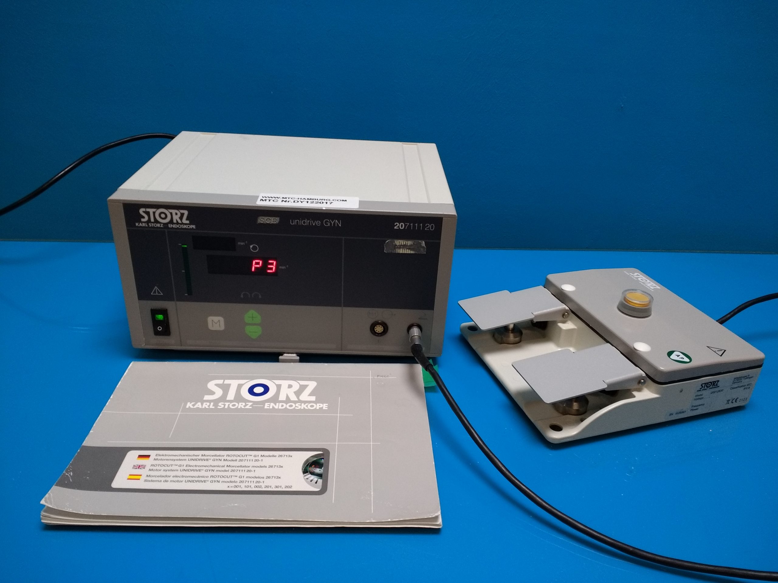 Karl Storz UniDrive 207111 20 SCB GYN Motor System mit fußschalter