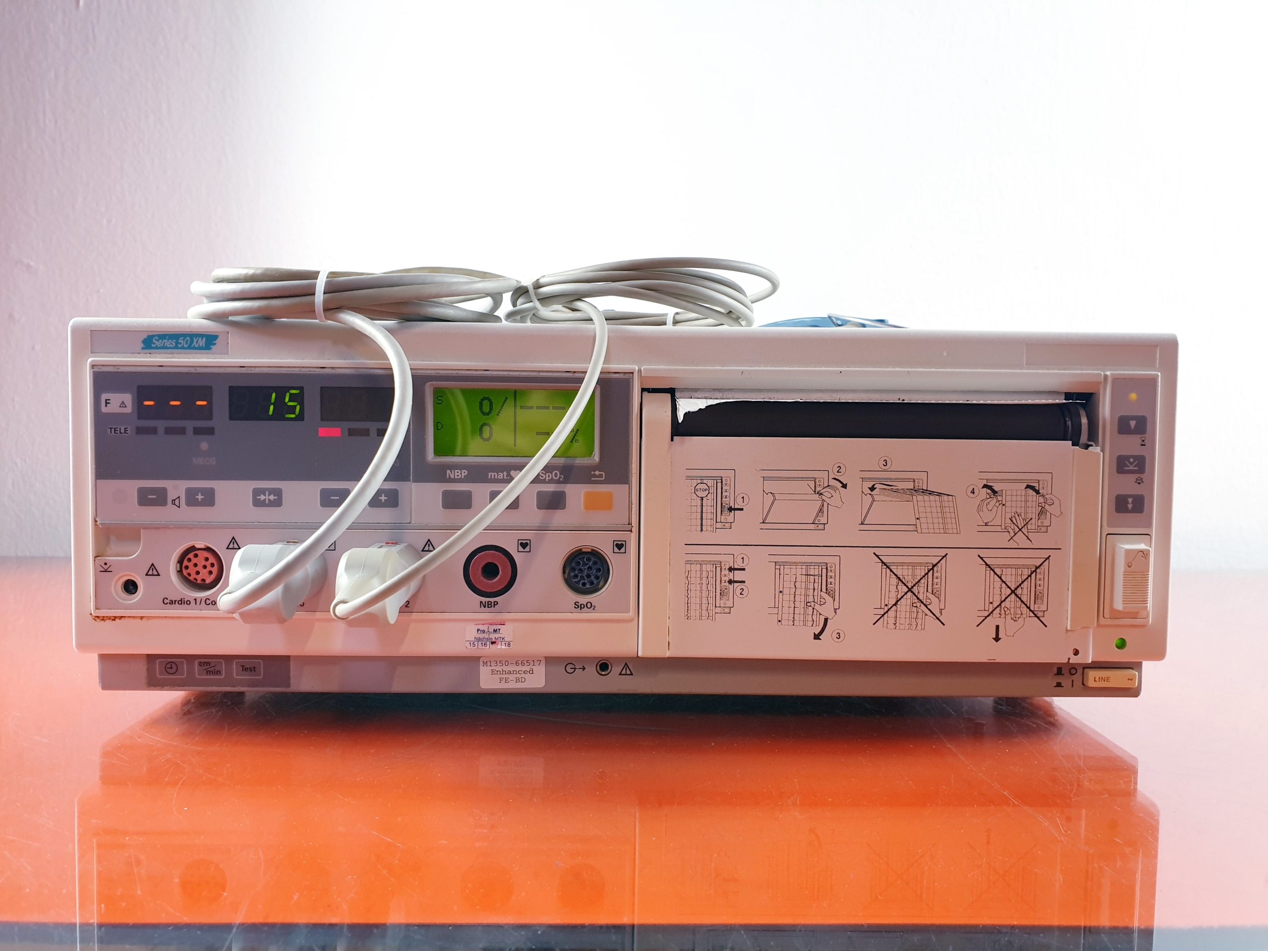 Philips Series 50 XM – Fetal Monitor CTG mit US Aufnehmer