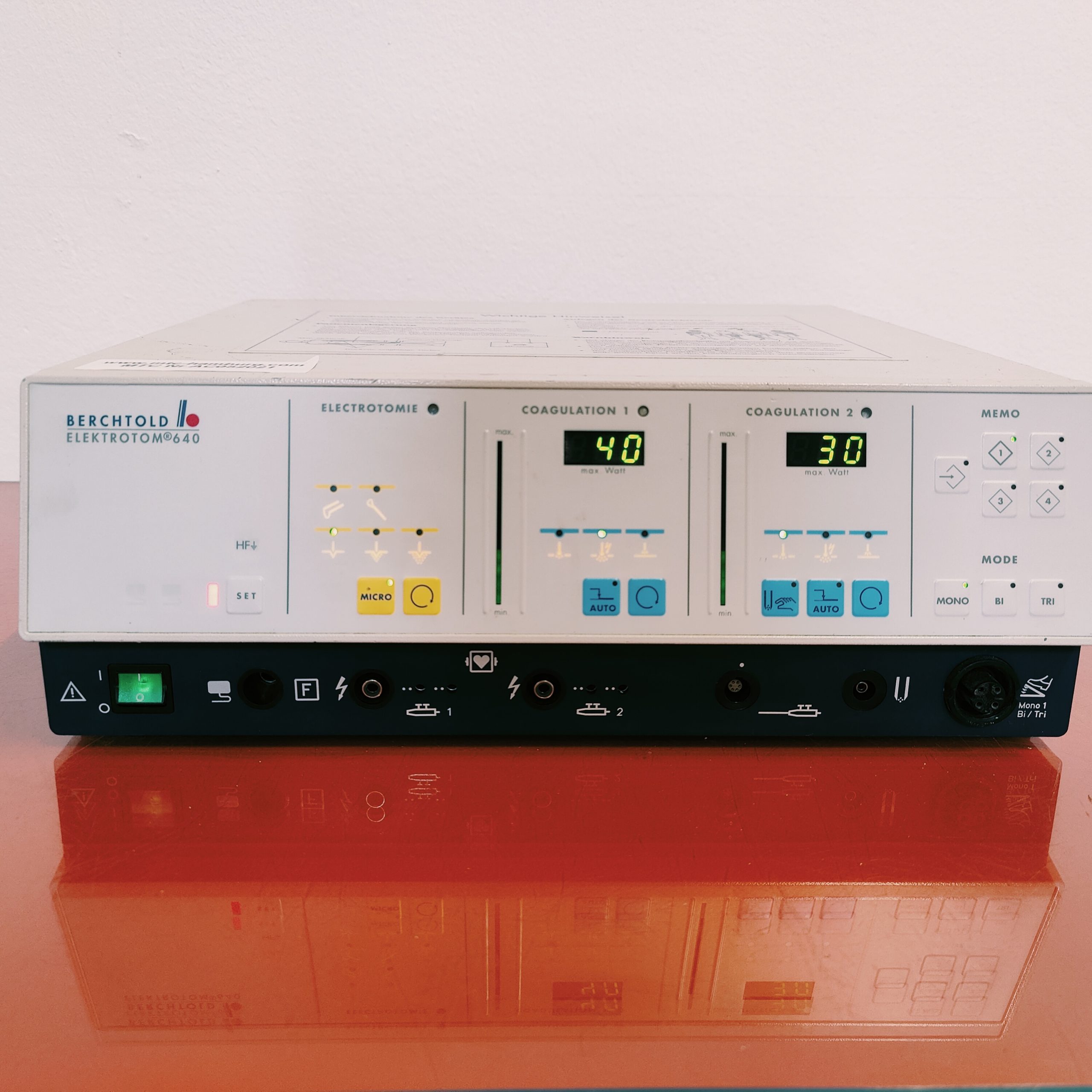 Berchtold Elektrotom 640 HF-Gerät / HF-Chirugiegerät