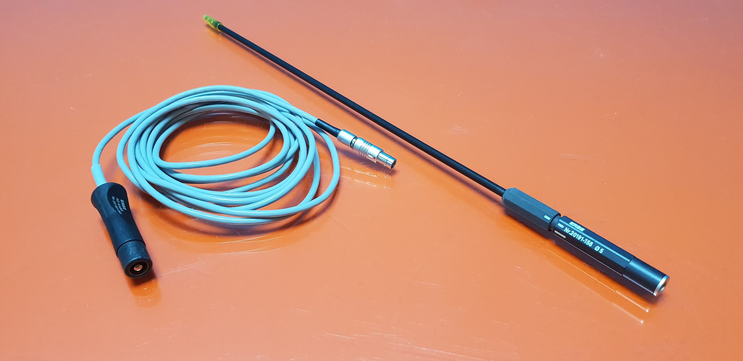 ERBE 20191-158 bipolare Nadelelektrode, gerade + 20192 Kabel