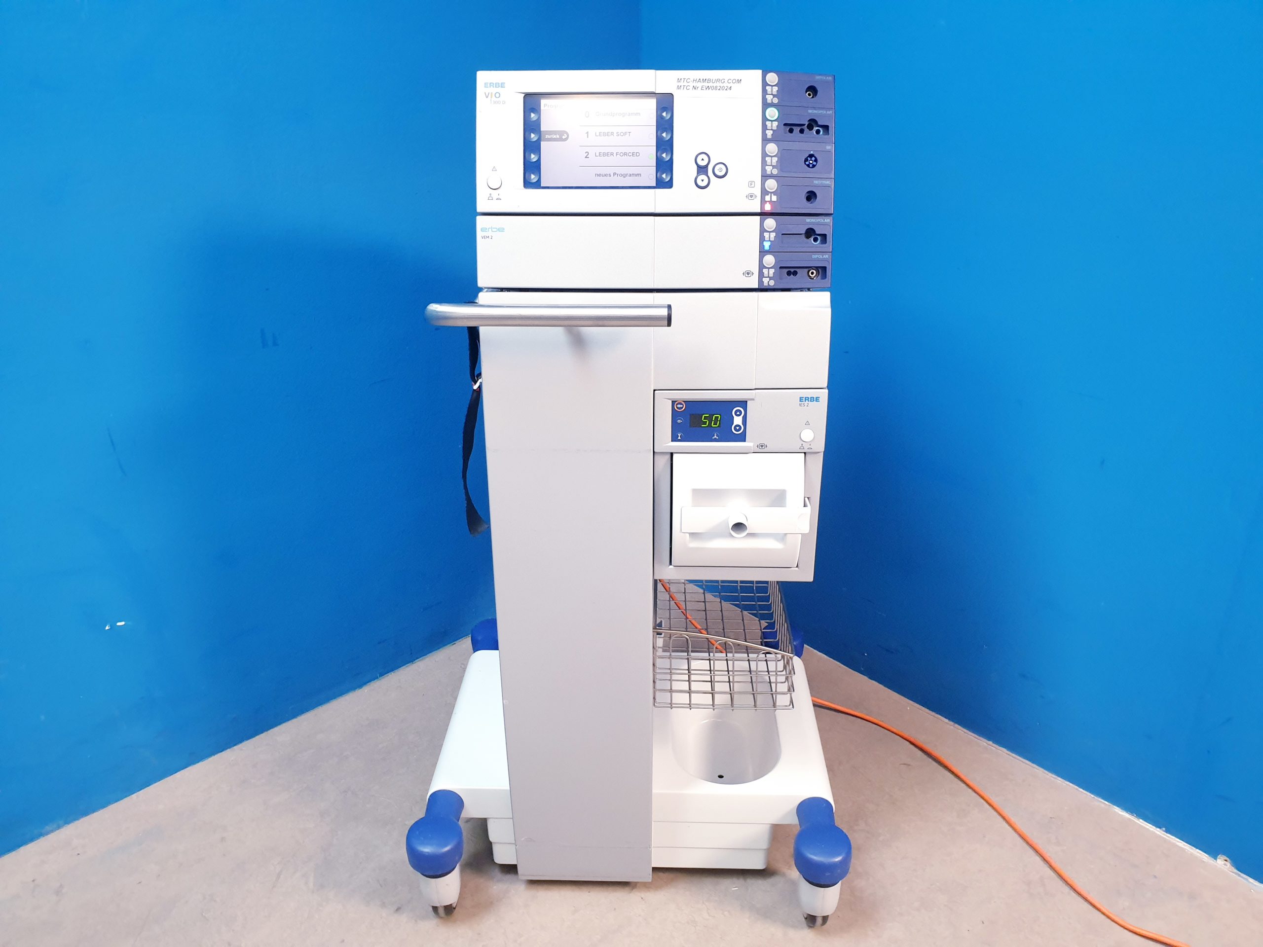 Erbe Vio 300D + VEM2 + IES2 – HF Gerät