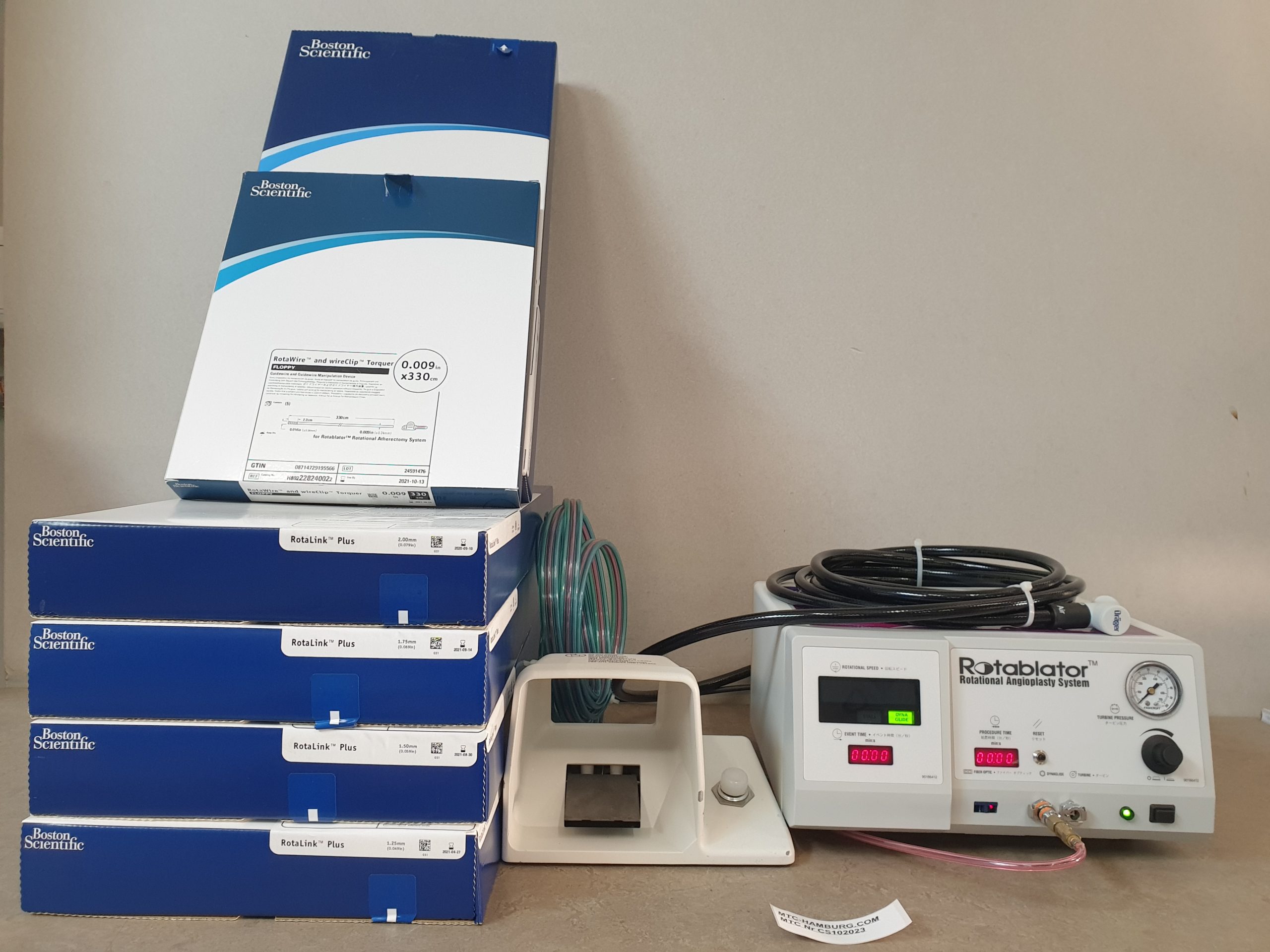 HearTTechnology RC 5000 // RC5000 Rotablator Konsole DOM 2017 mit Zubehör