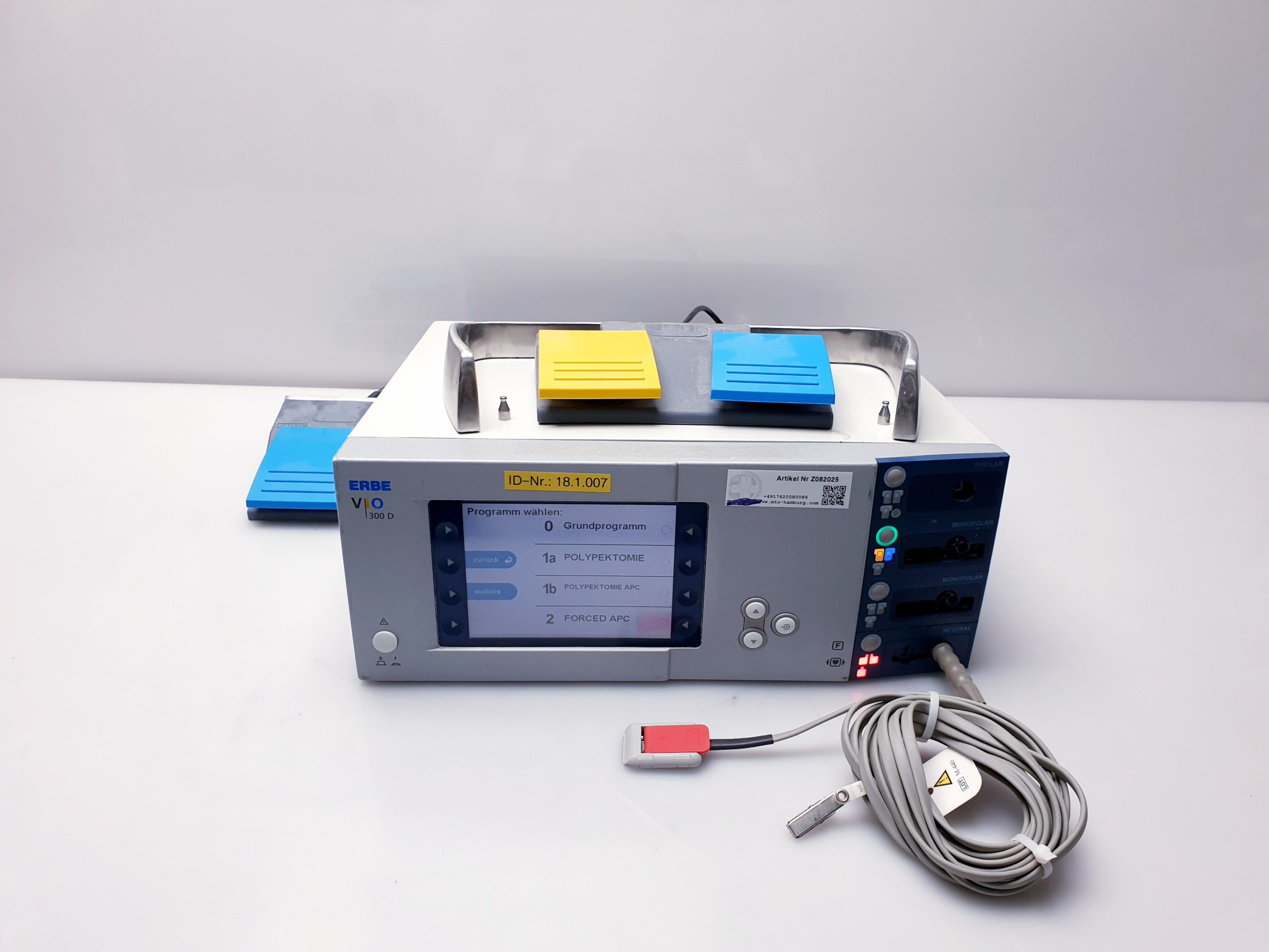 Erbe VIO300D – VIO 300 D mit Fußpedall