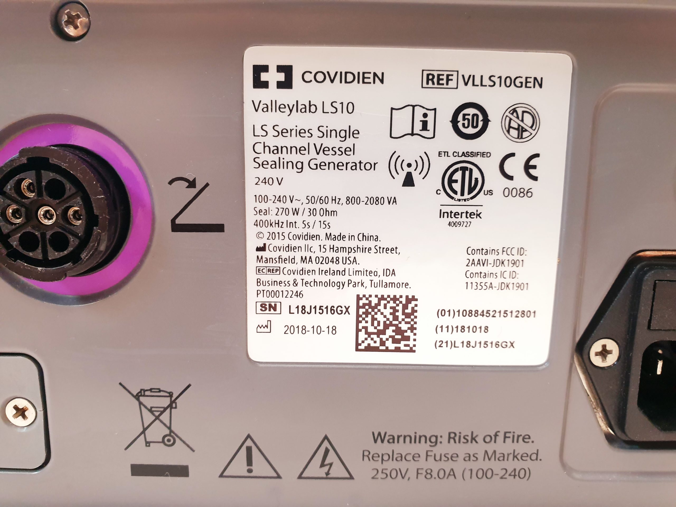 Valleylab LigaSure LS10 // LS 10 Gefässversiegelungsgenerator