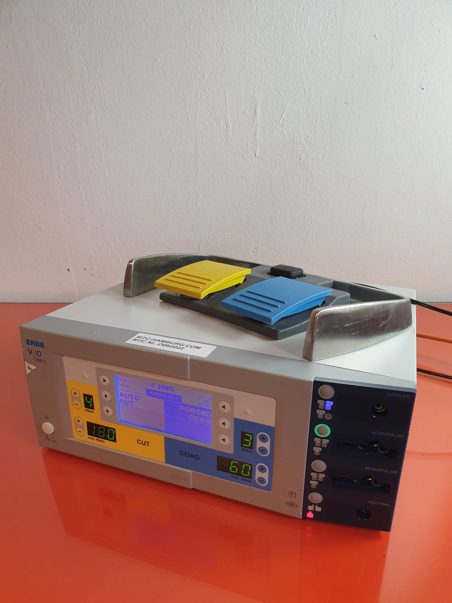 Erbe VIO 200 S // 200S // VIO200S Hf Gerät Hochfrequenz-Chirurgiegerät