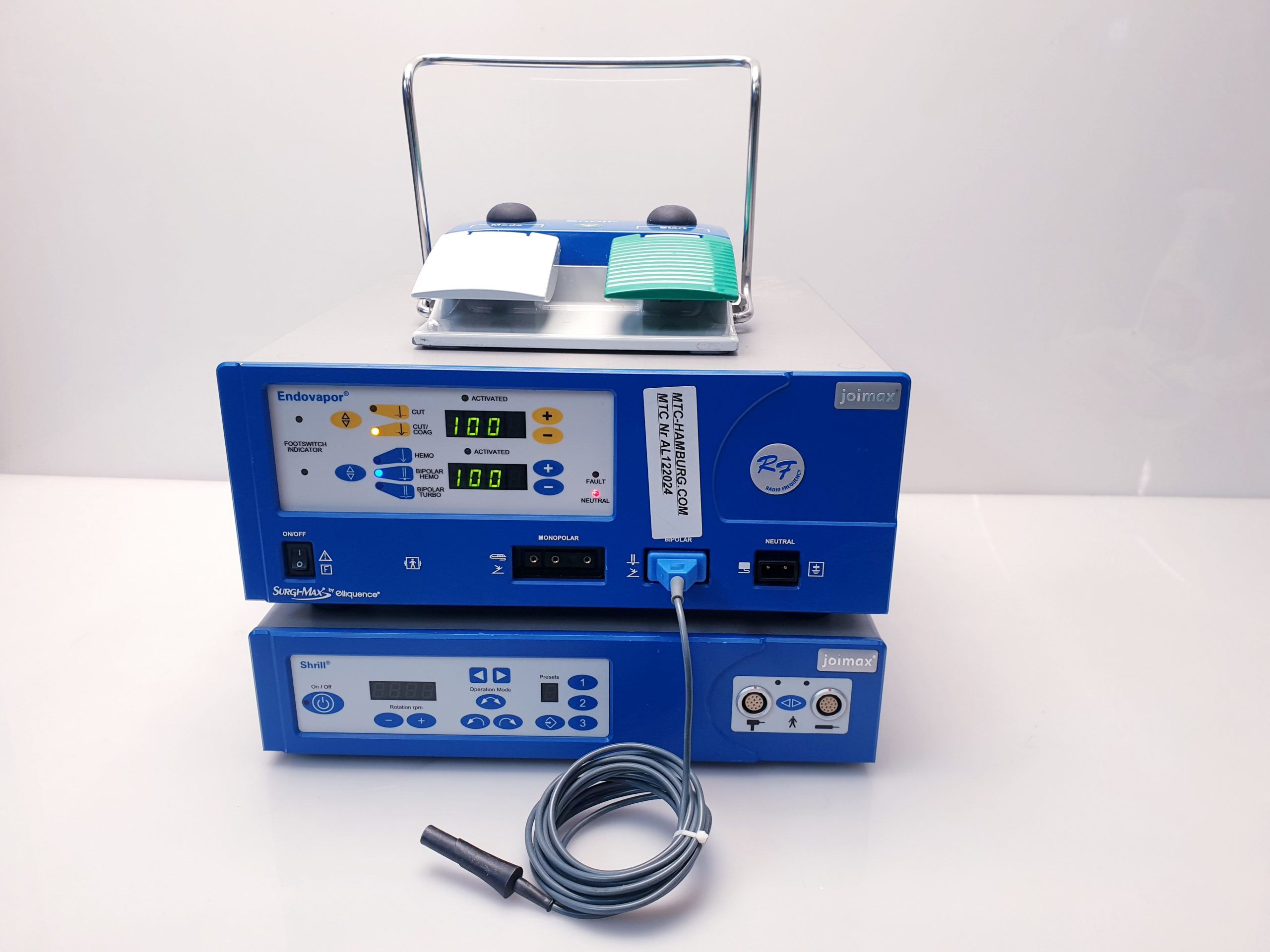 Joimax Endovapor surgi-max HF-Chirurgie + Shrill Shaver Drill and Resection System