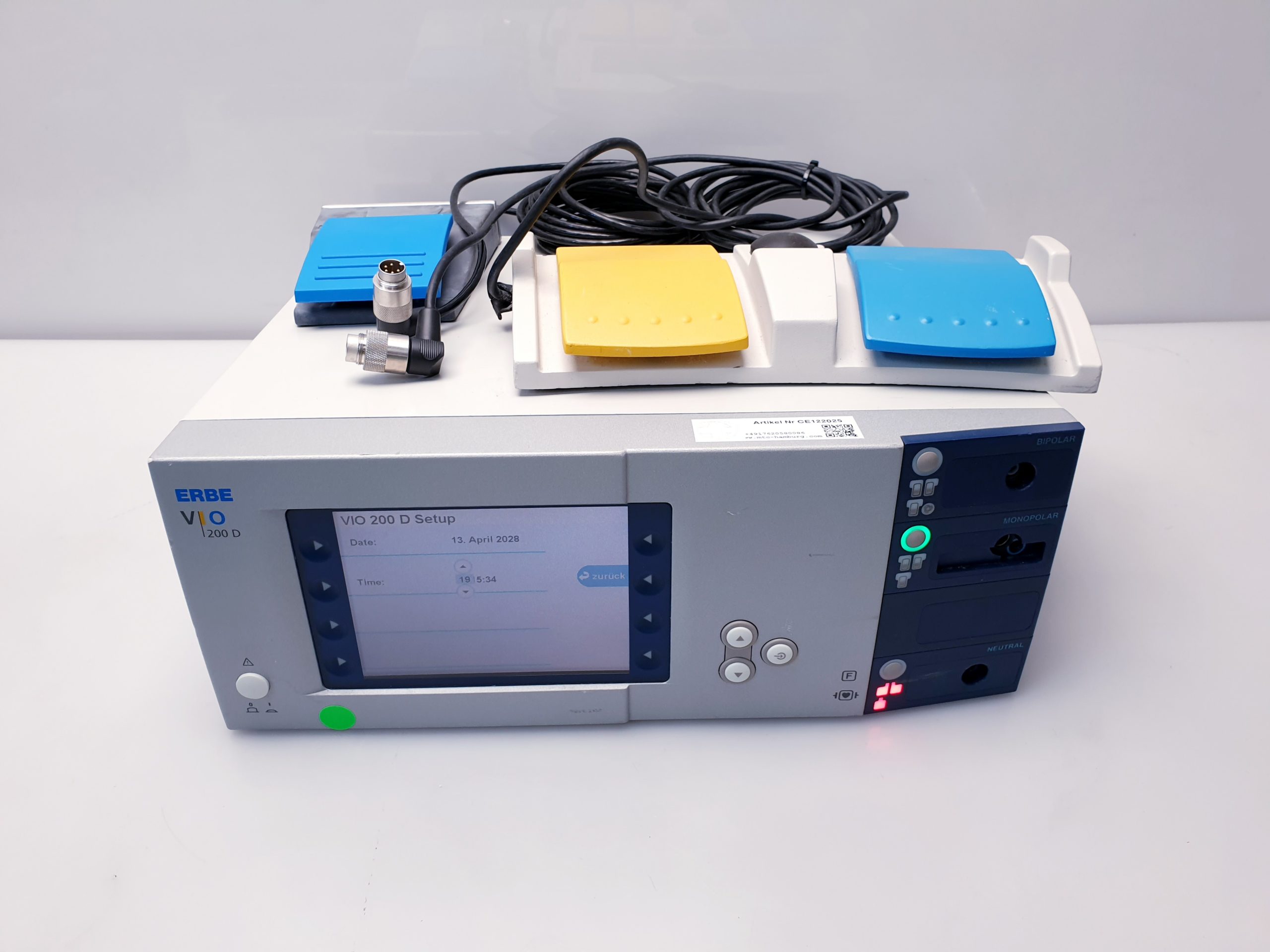 Erbe Vio 200 D Vio200D HF Gerät mit Endocut Funktion