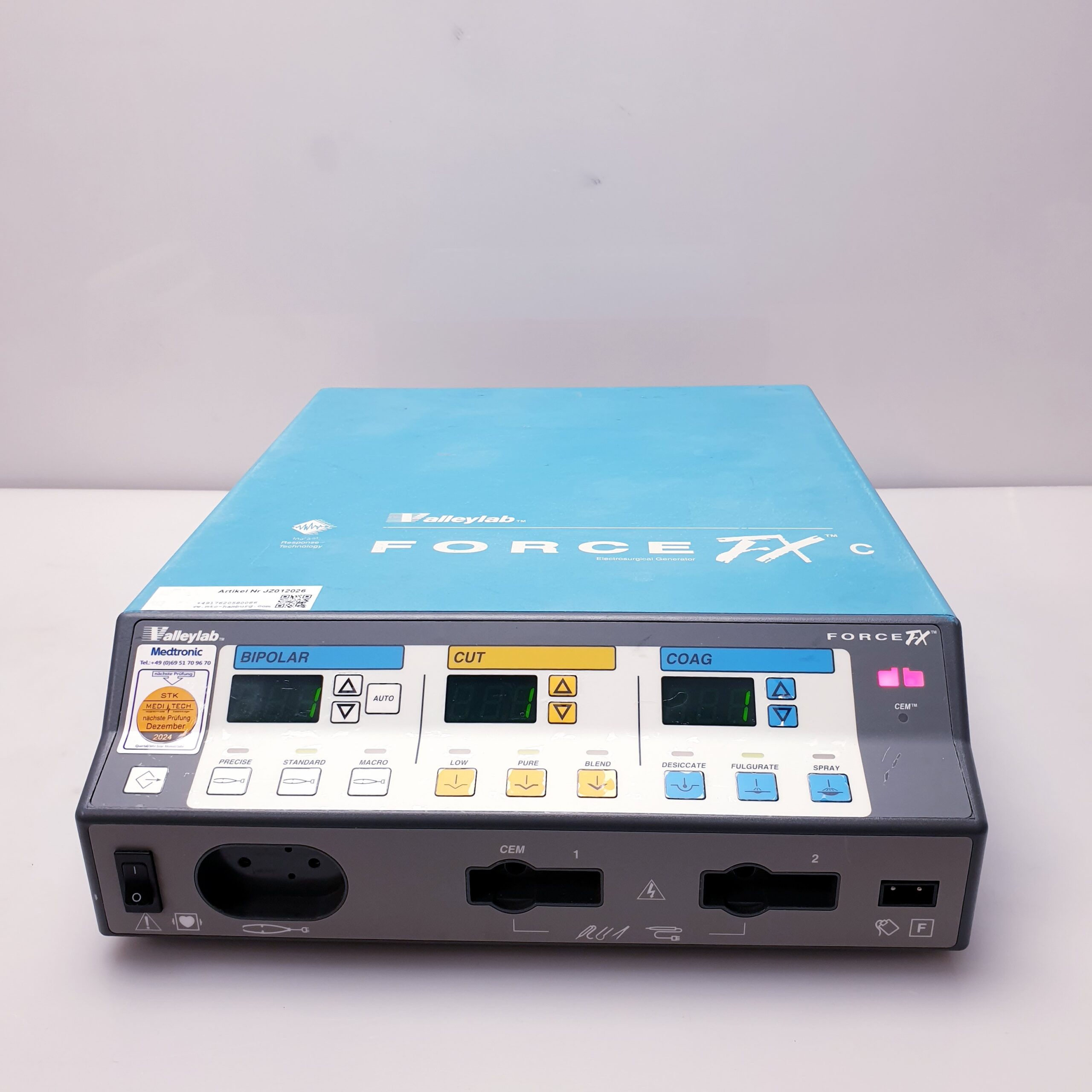 Valleylab Force Fx FX-8CA Electrosurgical Generator HF Gerät