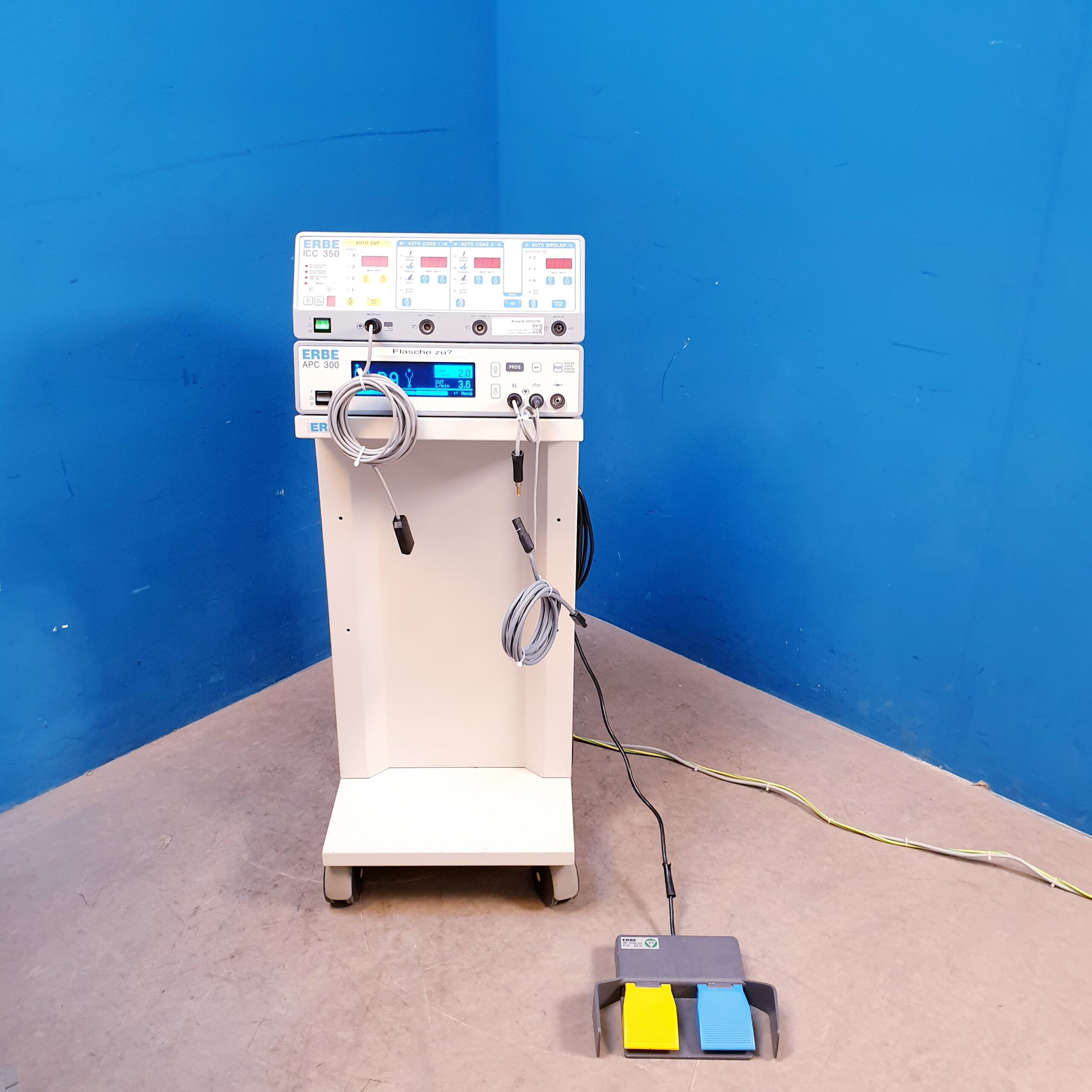 ERBE ICC 350 & APC 300 HF-Chirurgiegerät mit Argon-Beamer