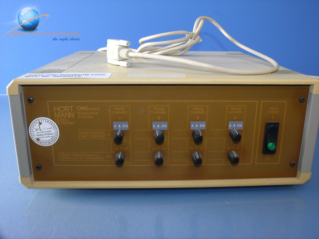 Hortmann Neuro-otometrie 4-K-CNG Modul // 4-K-CNGmodul CNG Modul Nystagmus-Analyzer 4 Kanal