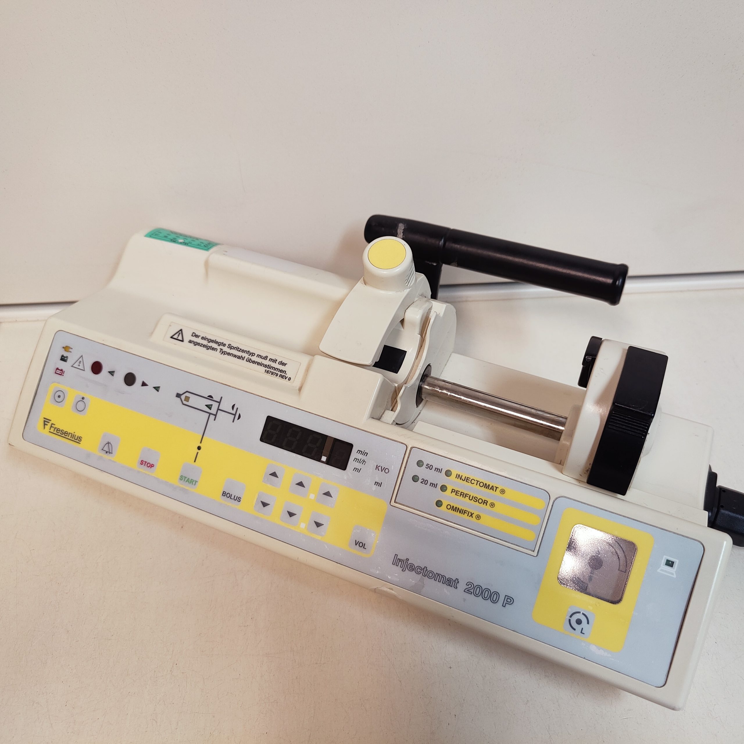 Fresenius Injectomat 2000 P // 2000P Spritzenpumpe